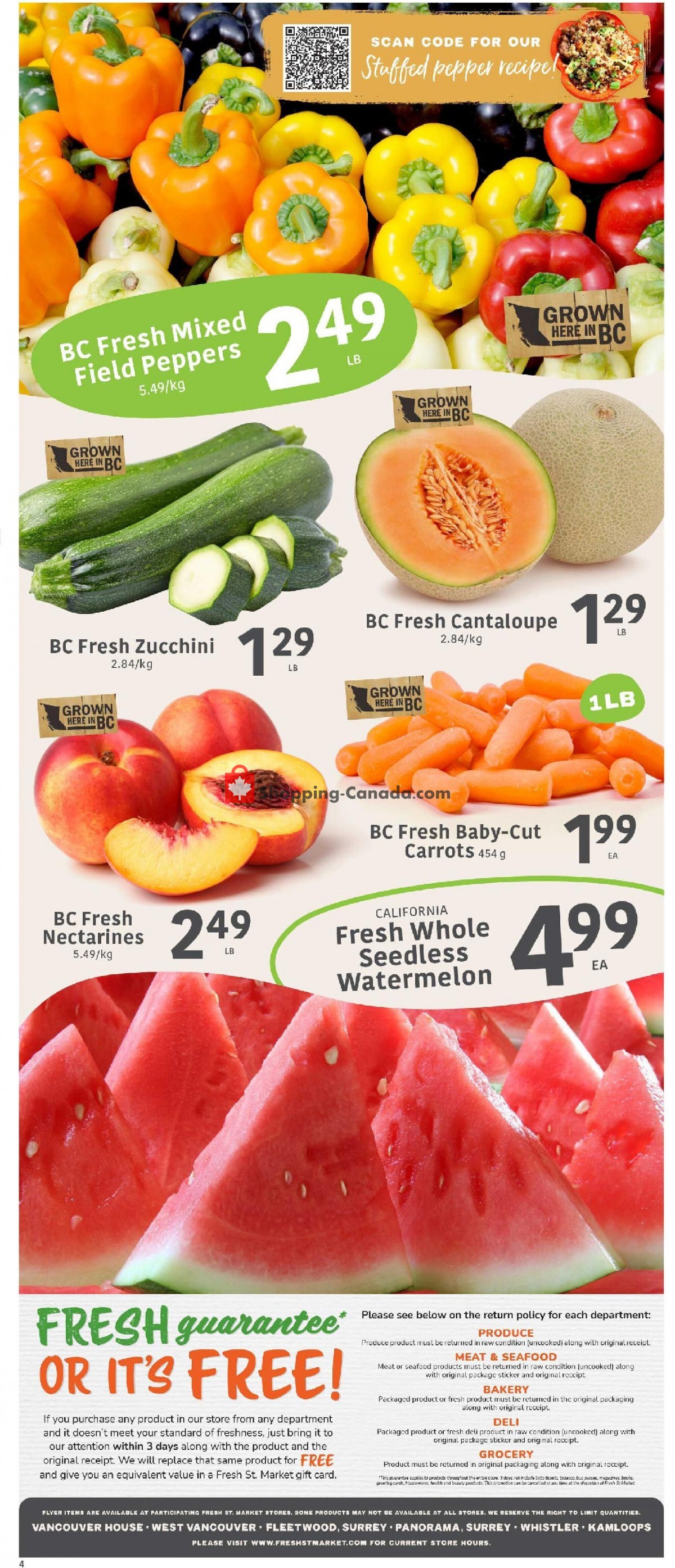 Fresh St. Market flyer from Friday September 3, 2021 to Thursday September 9, 2021 - page 4