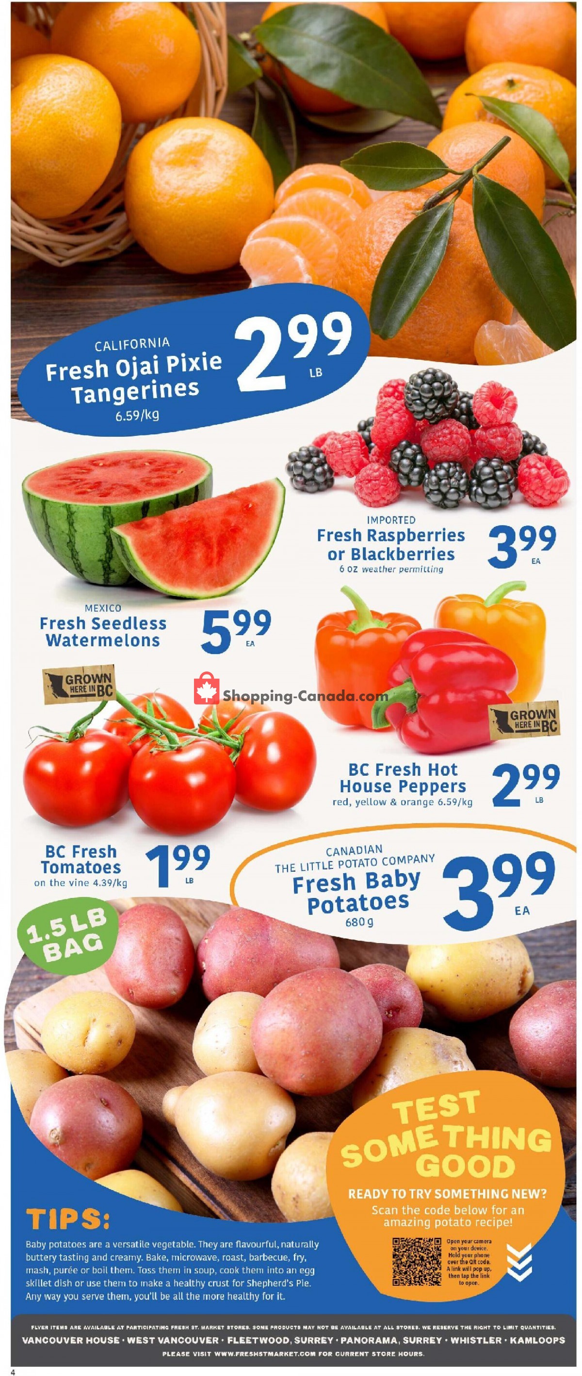 Fresh St. Market flyer from Friday April 30, 2021 to Thursday May 6, 2021 - page 4