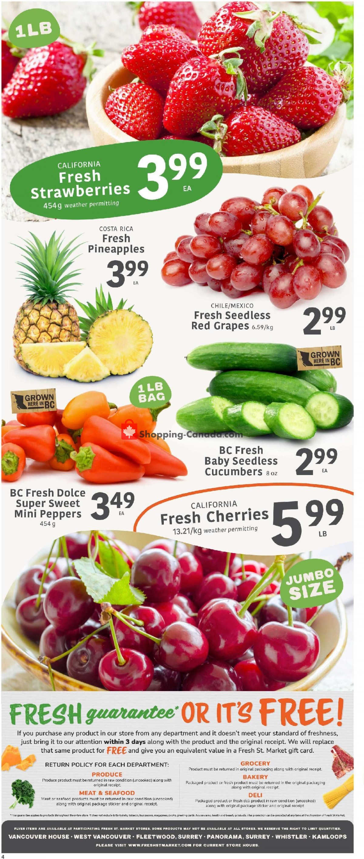 Fresh St. Market flyer from Friday June 4, 2021 to Thursday June 10, 2021 - page 4