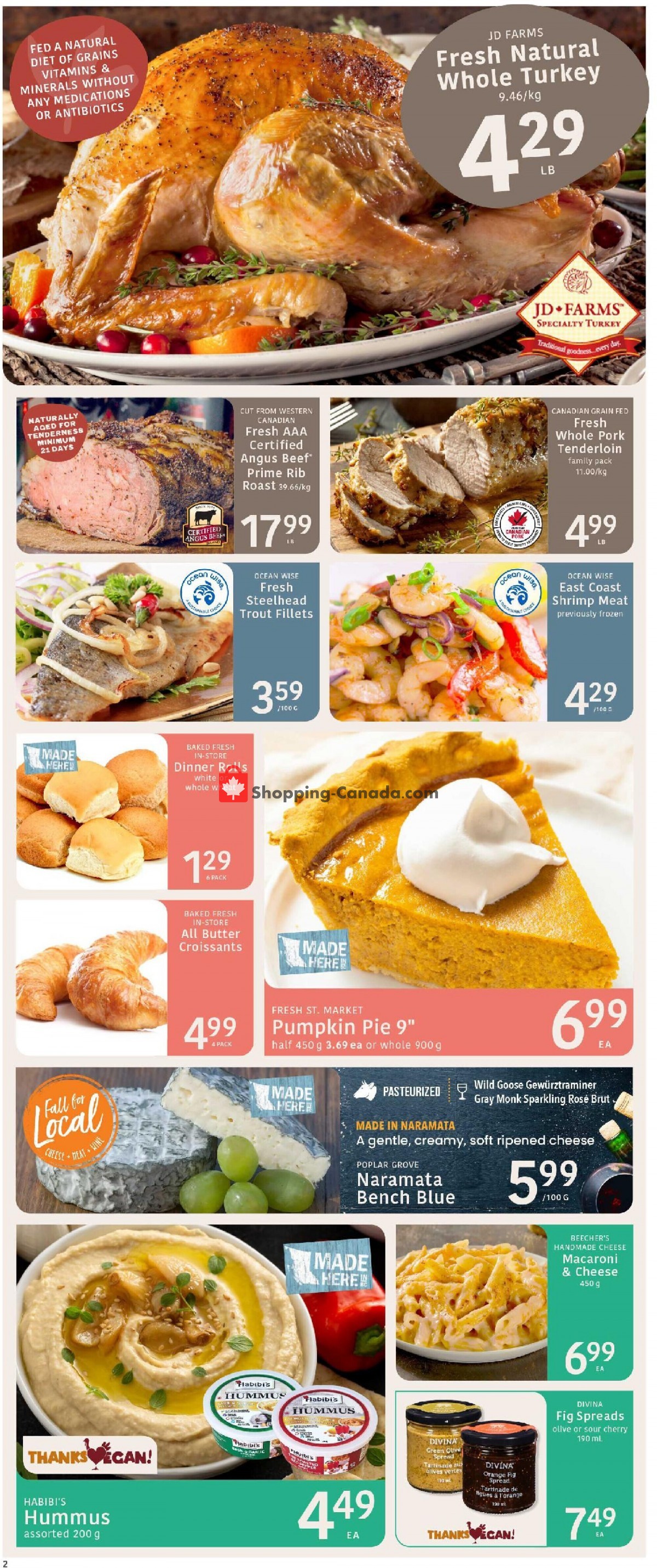 Fresh St. Market flyer from Friday October 8, 2021 to Thursday October 14, 2021 - page 2