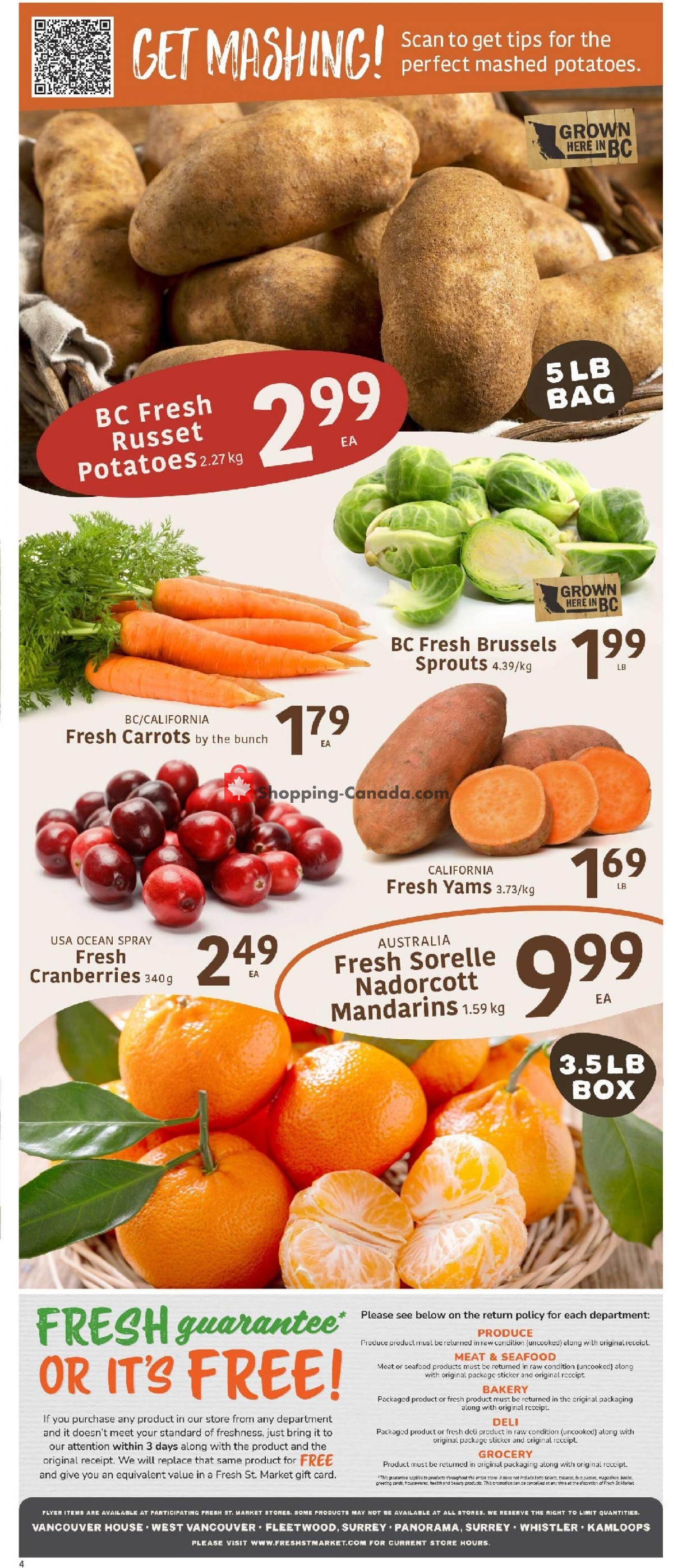 Fresh St. Market flyer from Friday October 8, 2021 to Thursday October 14, 2021 - page 4
