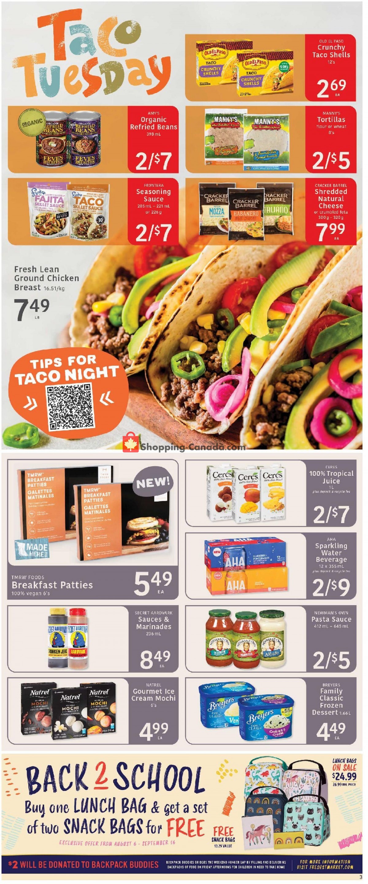 Fresh St. Market flyer from Friday September 10, 2021 to Thursday September 16, 2021 - page 3