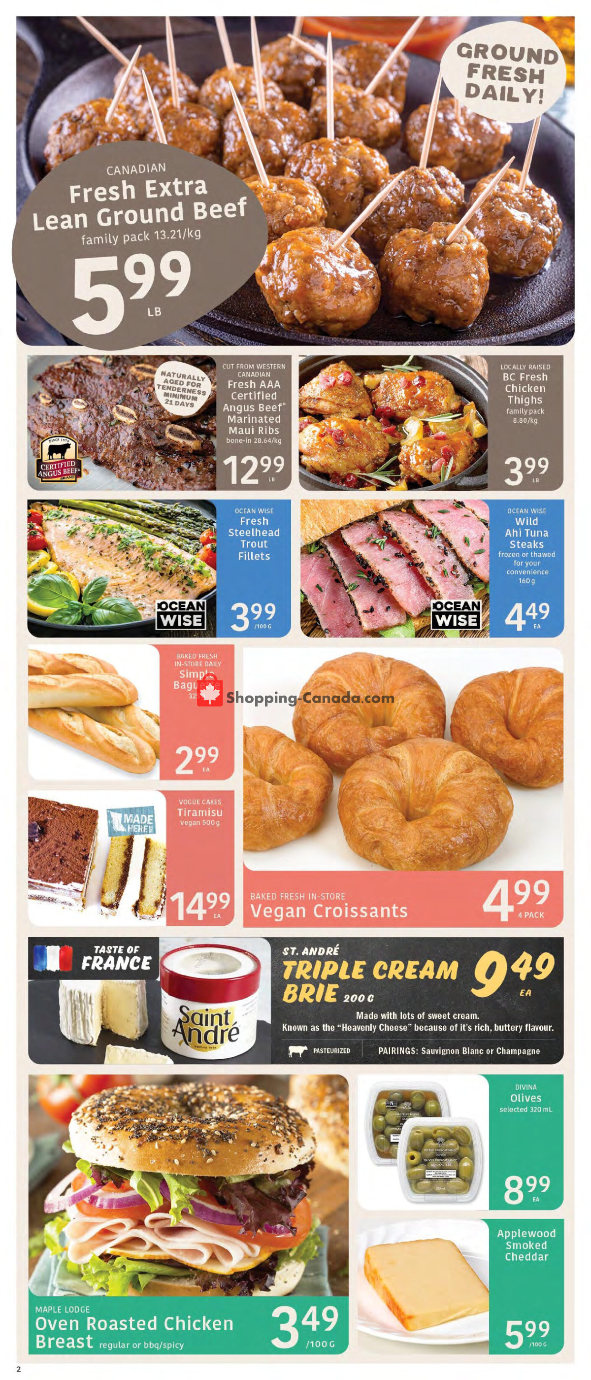 Fresh St. Market flyer from Friday April 12, 2024 to Thursday April 18, 2024 - page 2