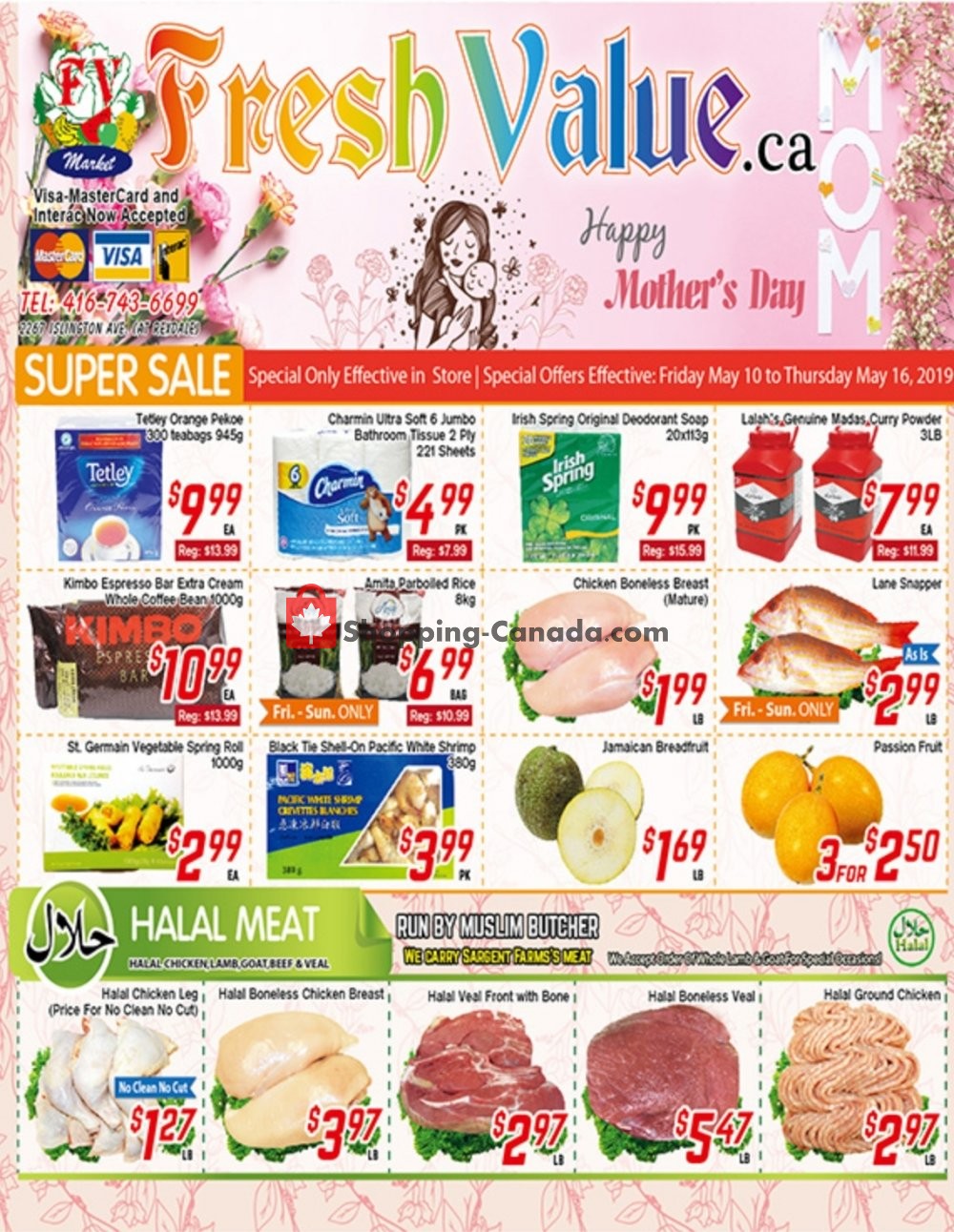 Fresh Value flyer from Friday May 10, 2019 to Thursday May 16, 2019 - page 1