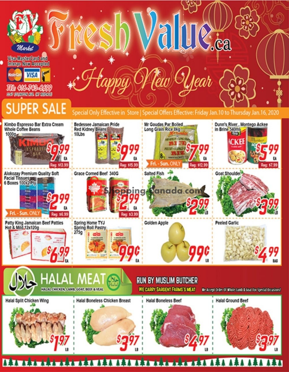 Fresh Value flyer from Friday January 10, 2020 to Thursday January 16, 2020 - page 1