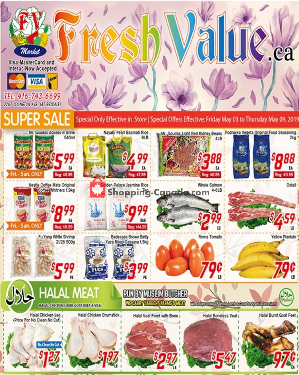 Fresh Value flyer from Friday May 3, 2019 to Thursday May 9, 2019 - page 1