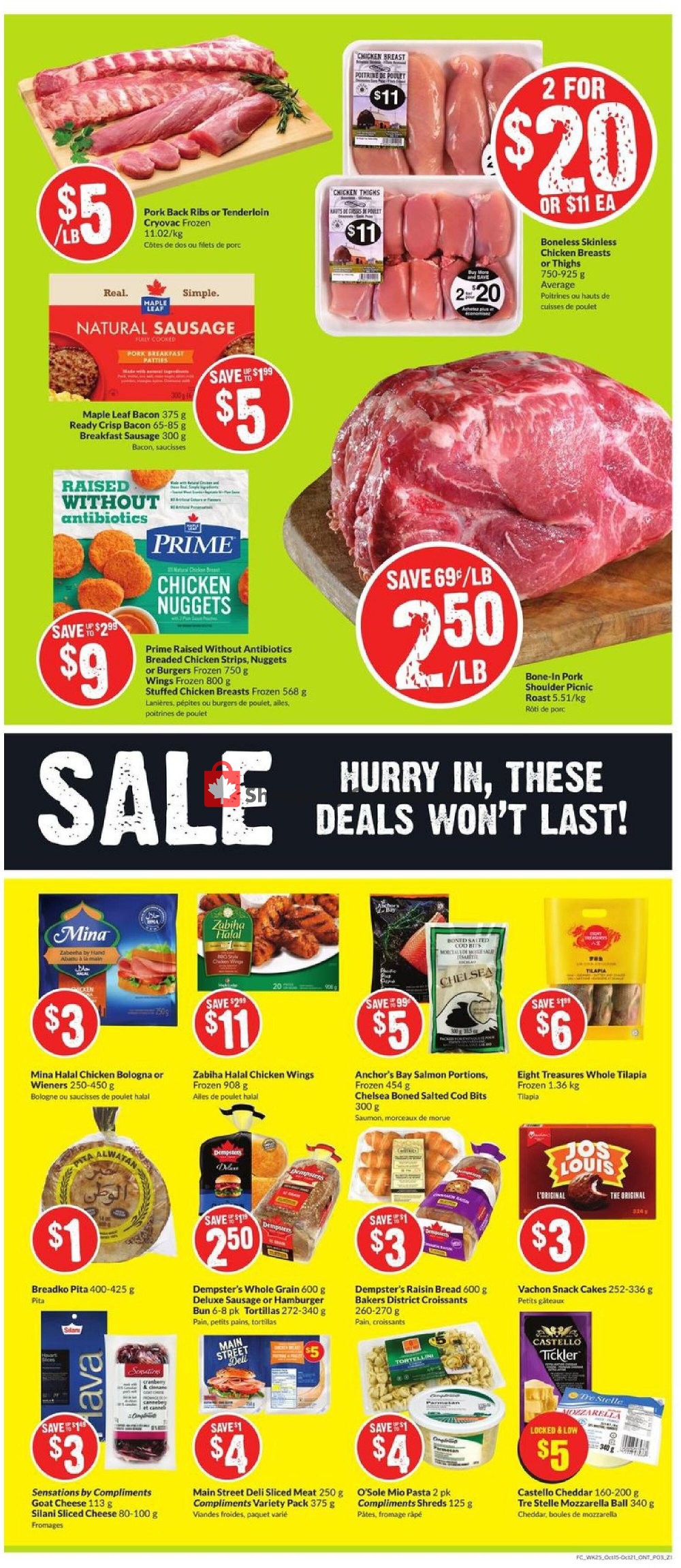 FreshCo flyer from Thursday October 15, 2020 to Wednesday October 21, 2020 - page 3