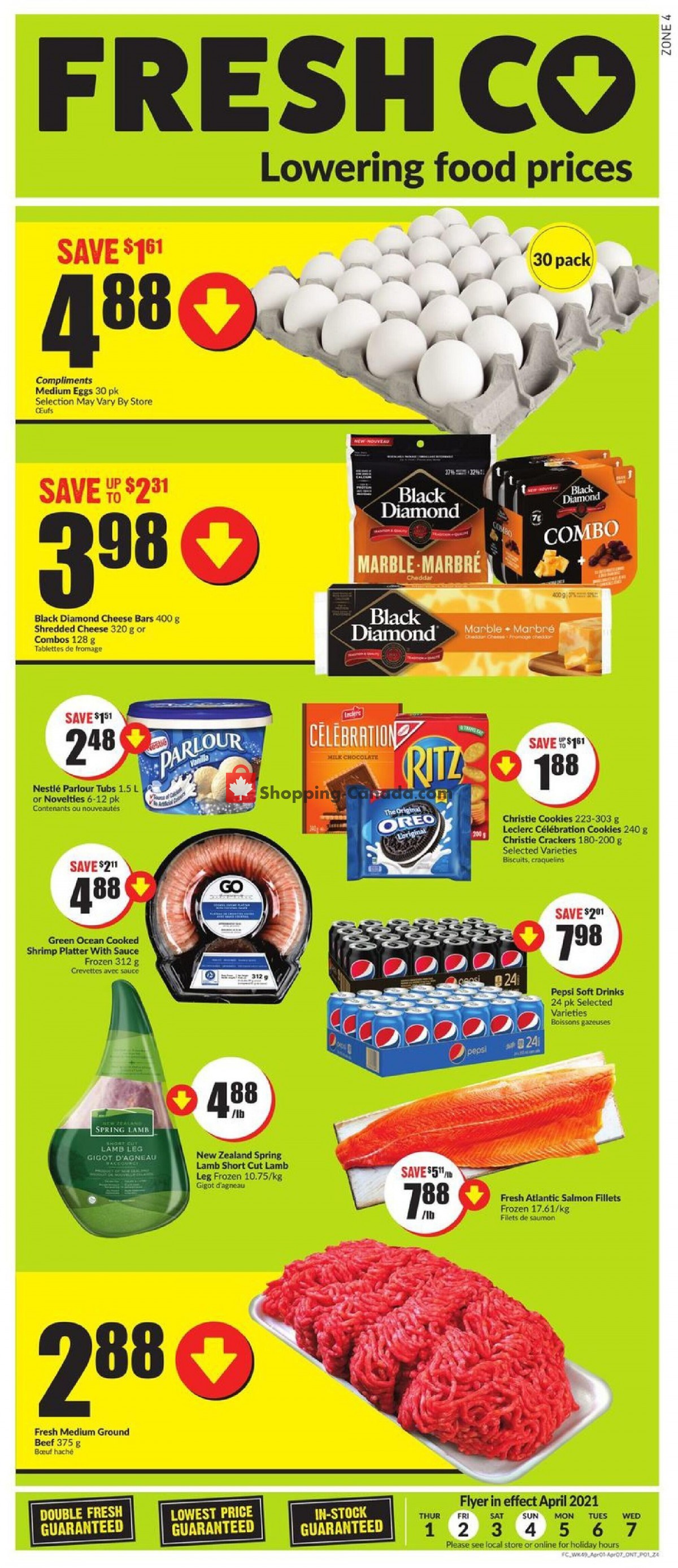 FreshCo Canada, flyer (Easter Deals ON) April 1 April 7, 2021