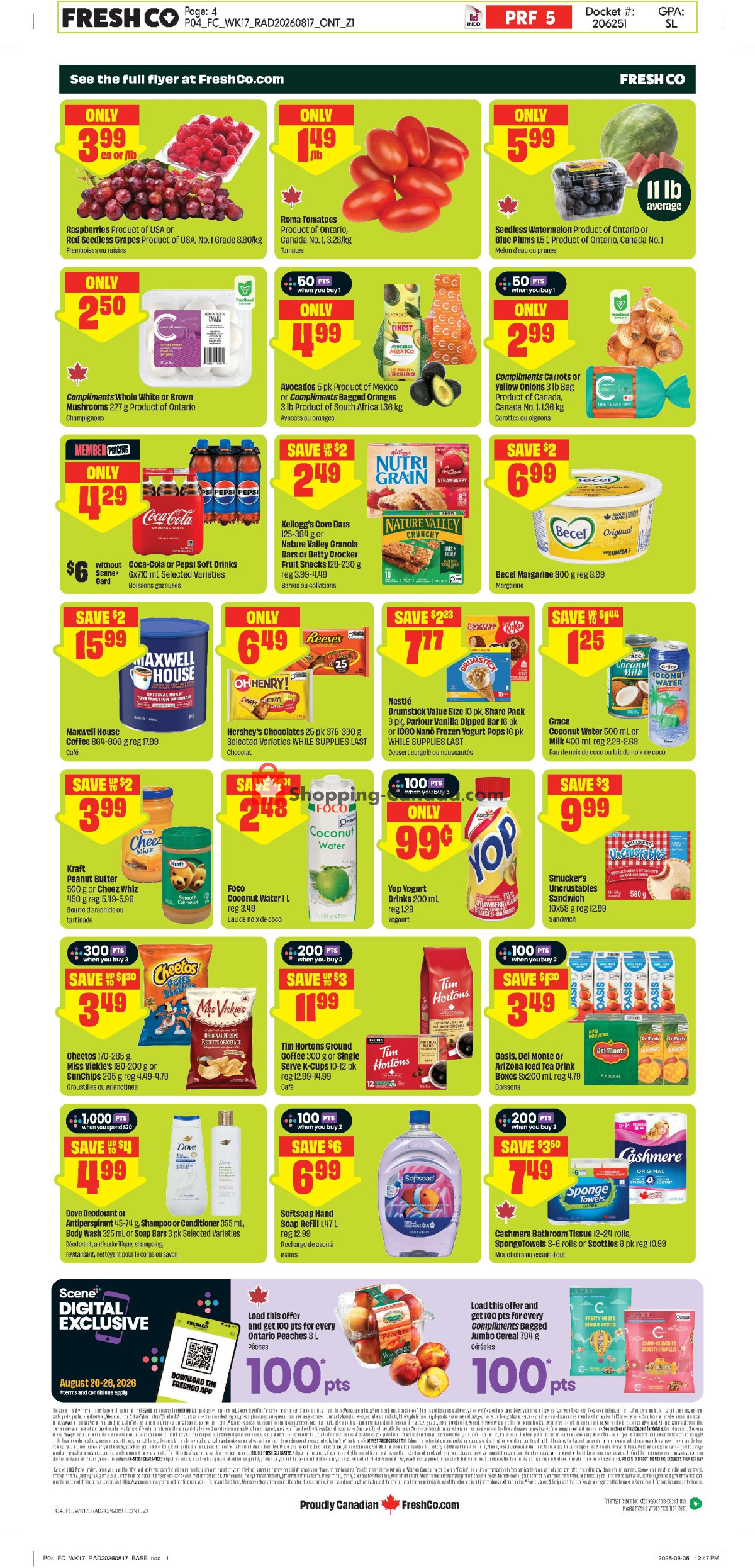 FreshCo flyer from Thursday August 20, 2026 to Wednesday August 26, 2026 - page 2