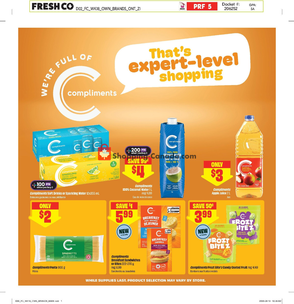 FreshCo flyer from Thursday August 27, 2026 to Wednesday September 2, 2026 - page 6