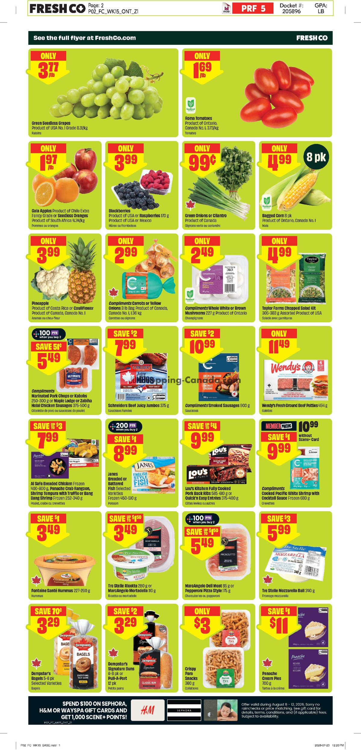 FreshCo flyer from Thursday August 6, 2026 to Wednesday August 12, 2026 - page 3