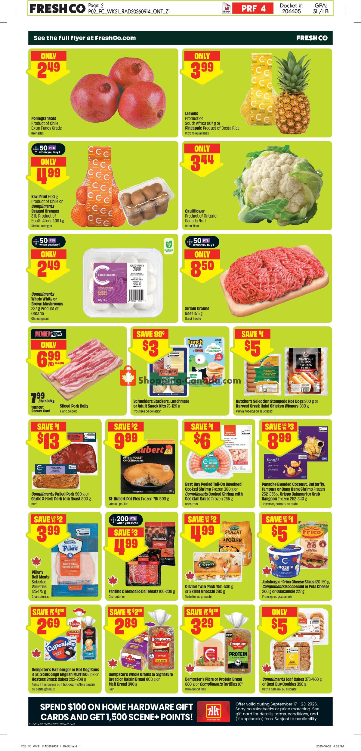 FreshCo flyer from Thursday September 17, 2026 to Wednesday September 23, 2026 - page 3