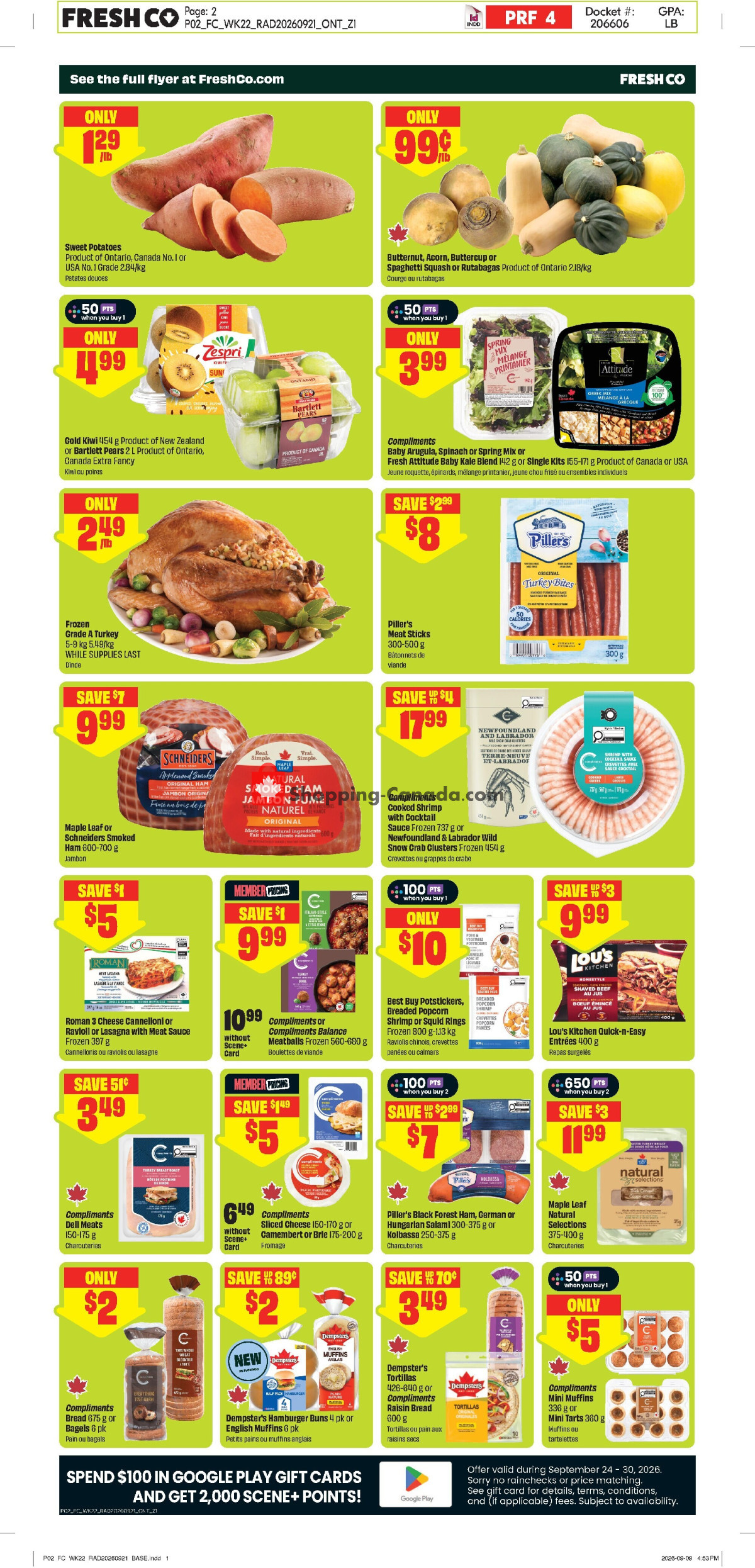 FreshCo flyer from Thursday September 24, 2026 to Wednesday September 30, 2026 - page 3