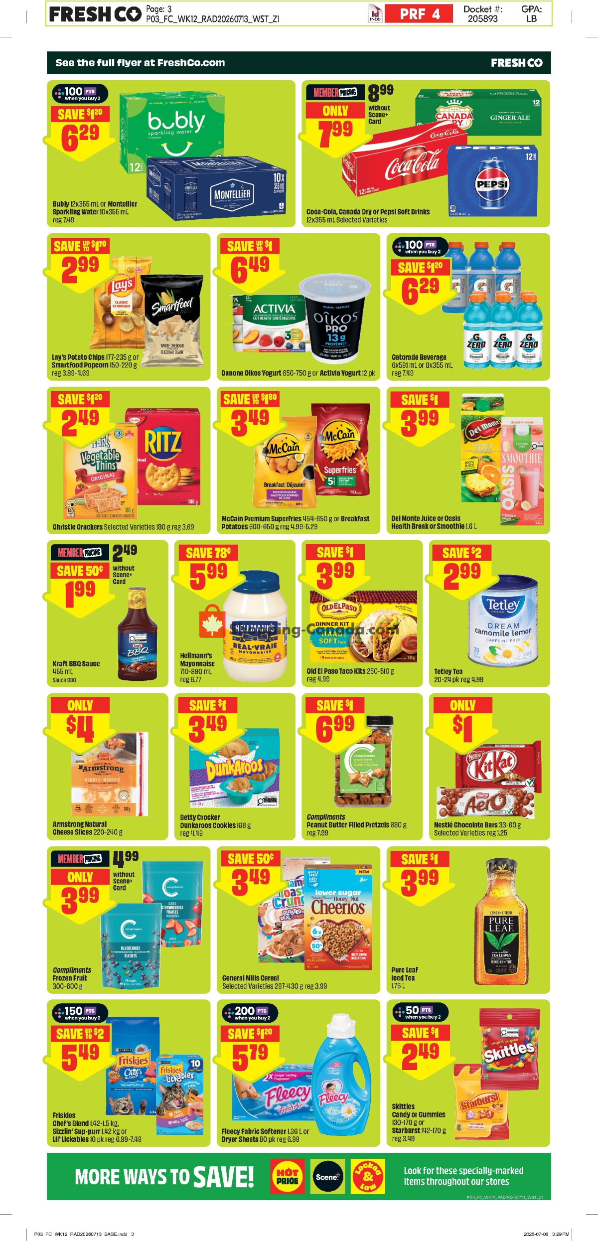 FreshCo flyer from Thursday July 16, 2026 to Wednesday July 22, 2026 - page 4