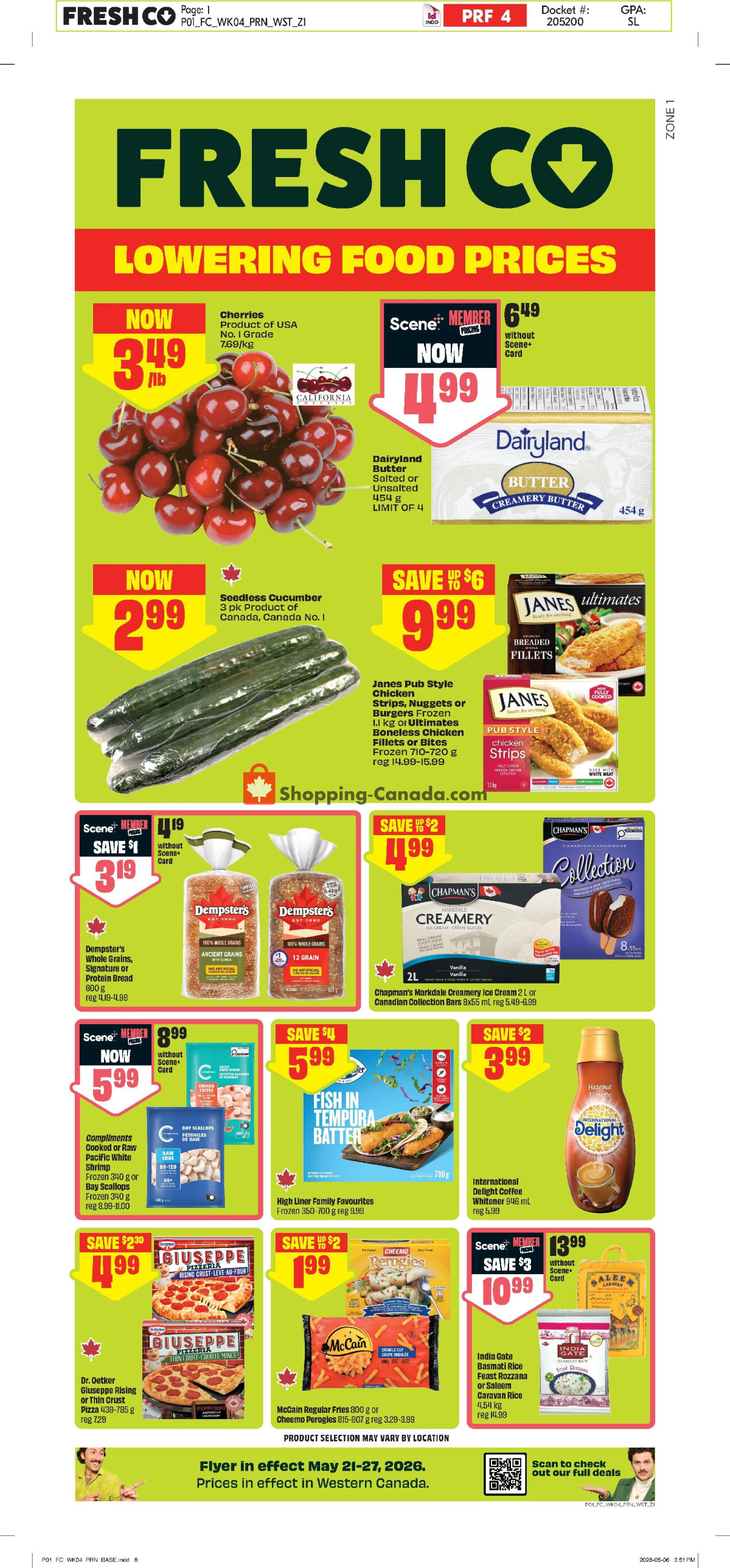 FreshCo flyer from Thursday May 21, 2026 to Wednesday May 27, 2026 - page 1