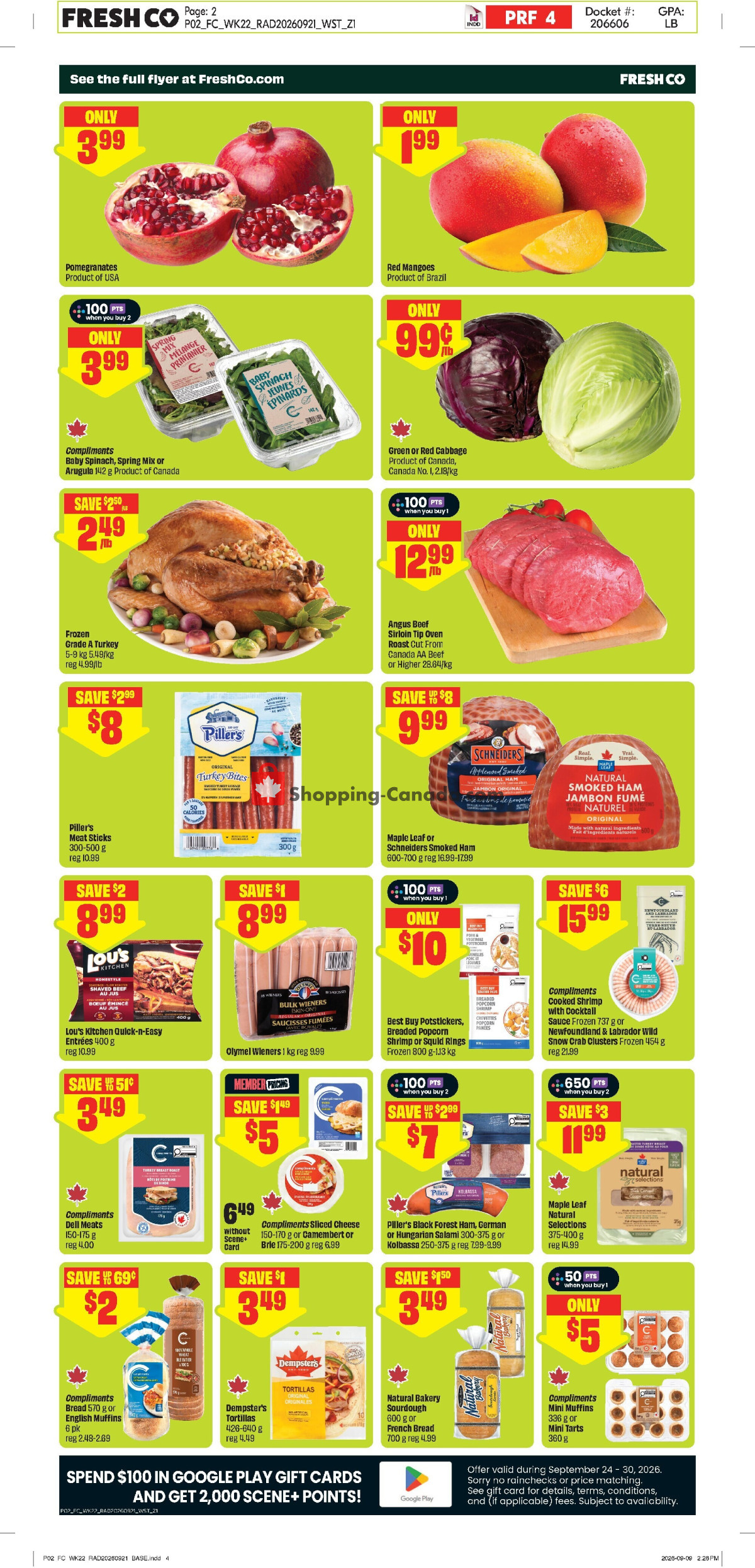 FreshCo flyer from Thursday September 24, 2026 to Wednesday September 30, 2026 - page 3