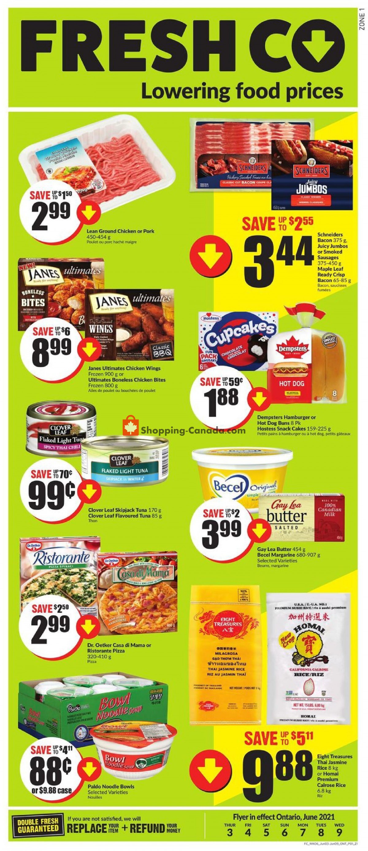 FreshCo flyer from Thursday June 3, 2021 to Wednesday June 9, 2021 - page 1