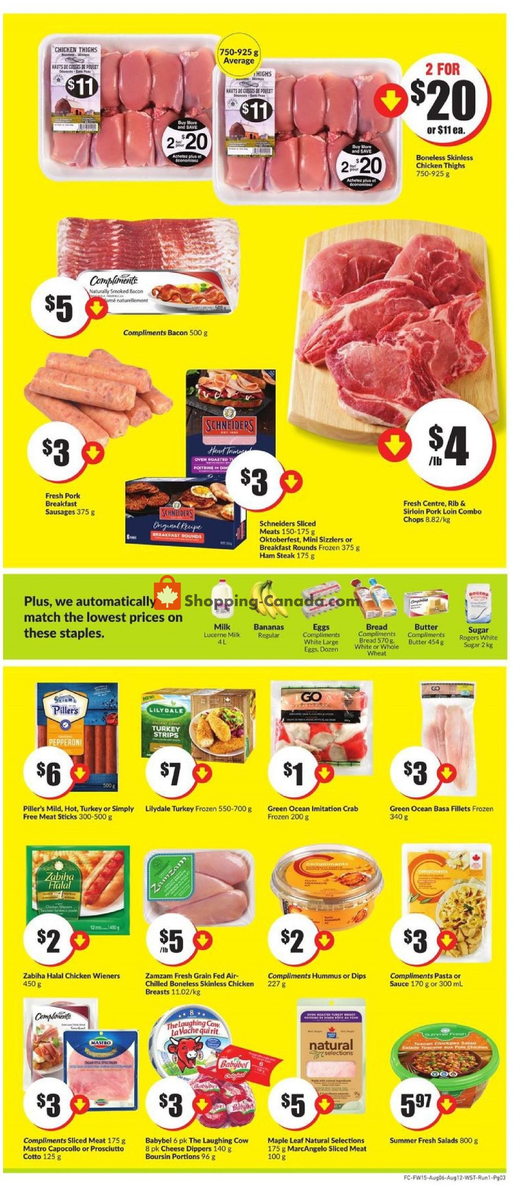 FreshCo flyer from Thursday August 6, 2020 to Wednesday August 12, 2020 - page 3