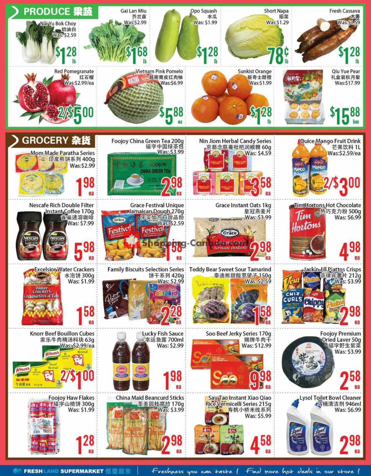 FreshLand Supermarket flyer from Friday January 19, 2024 to Thursday January 25, 2024 - page 2
