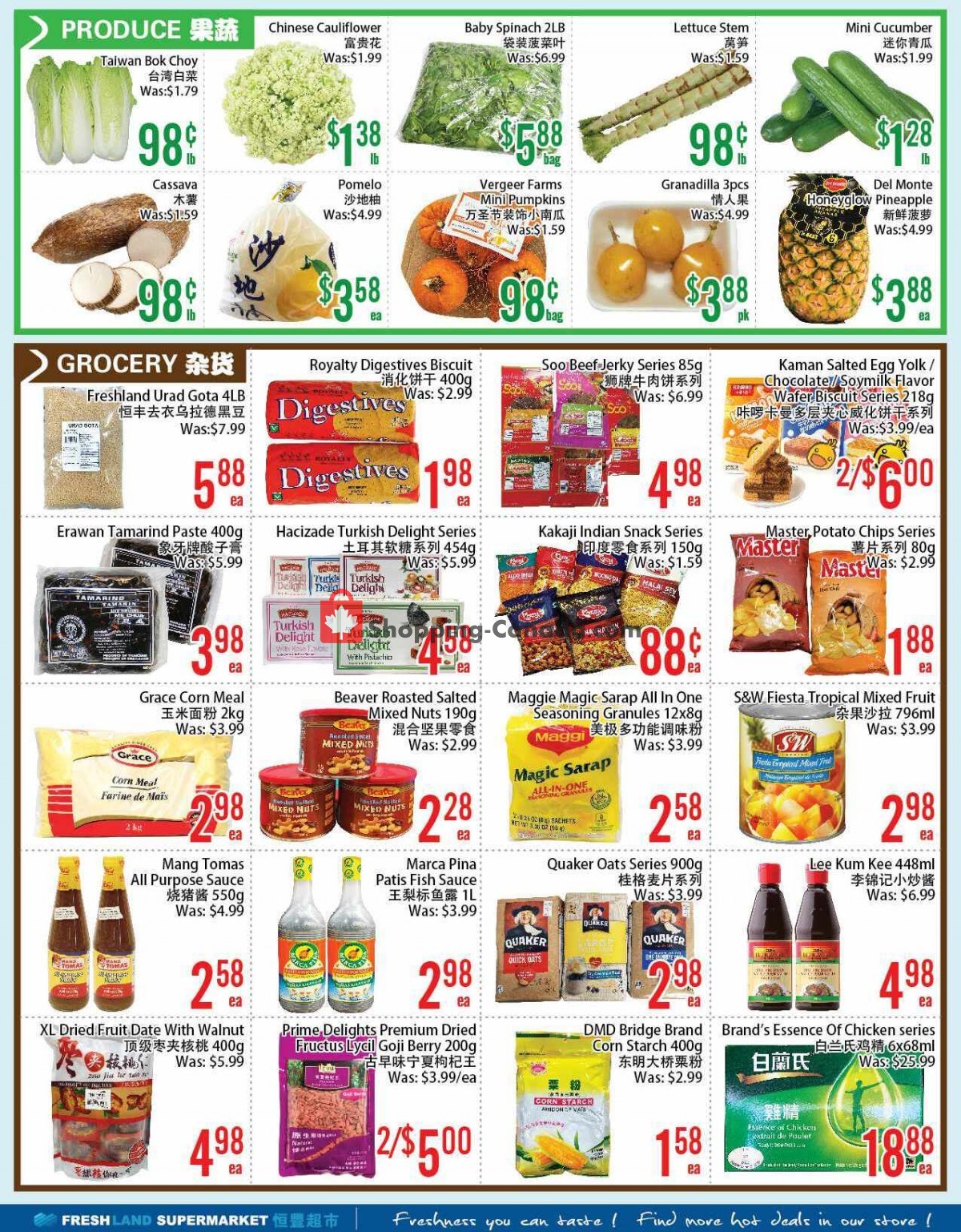 FreshLand Supermarket flyer from Friday October 20, 2023 to Thursday October 26, 2023 - page 3