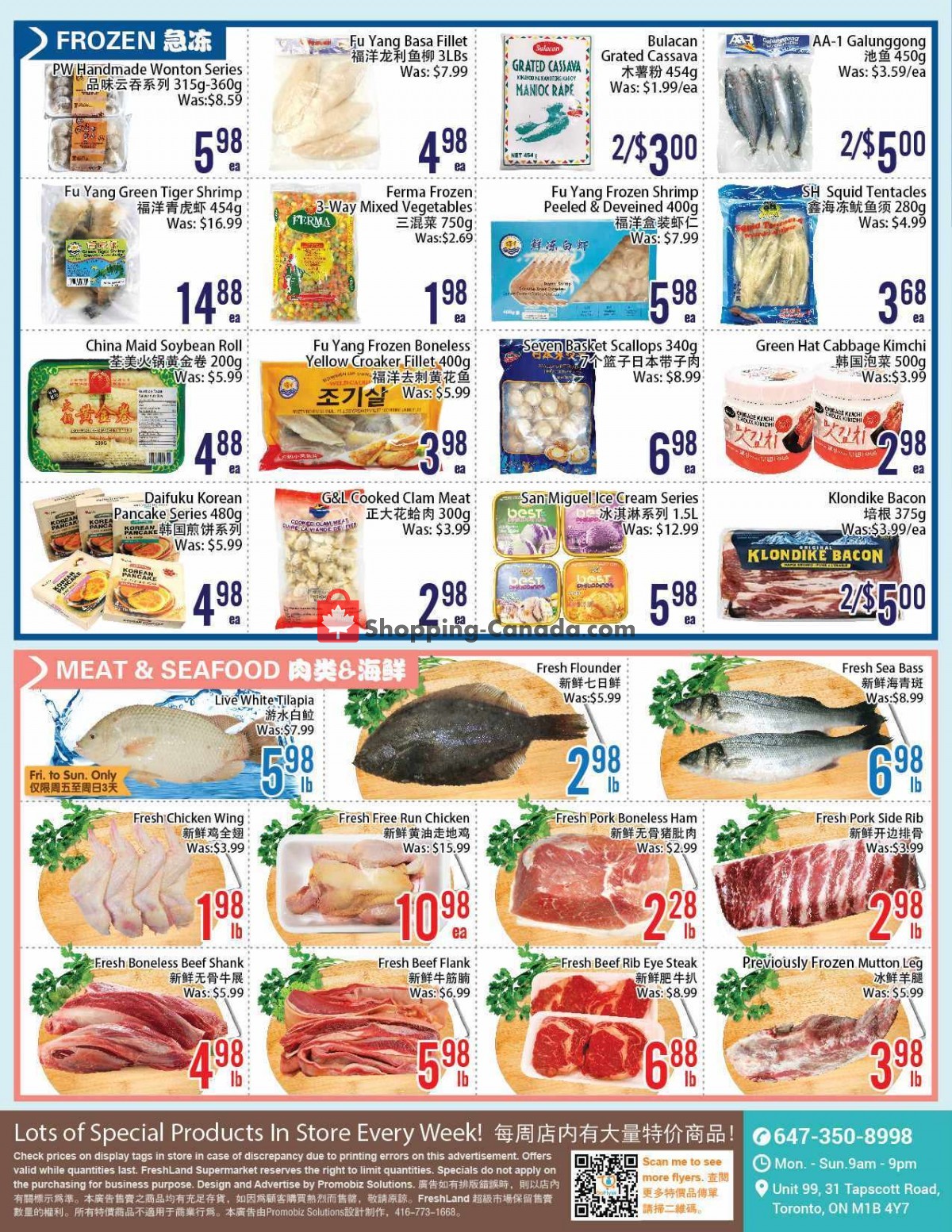 FreshLand Supermarket flyer from Friday October 20, 2023 to Thursday October 26, 2023 - page 4