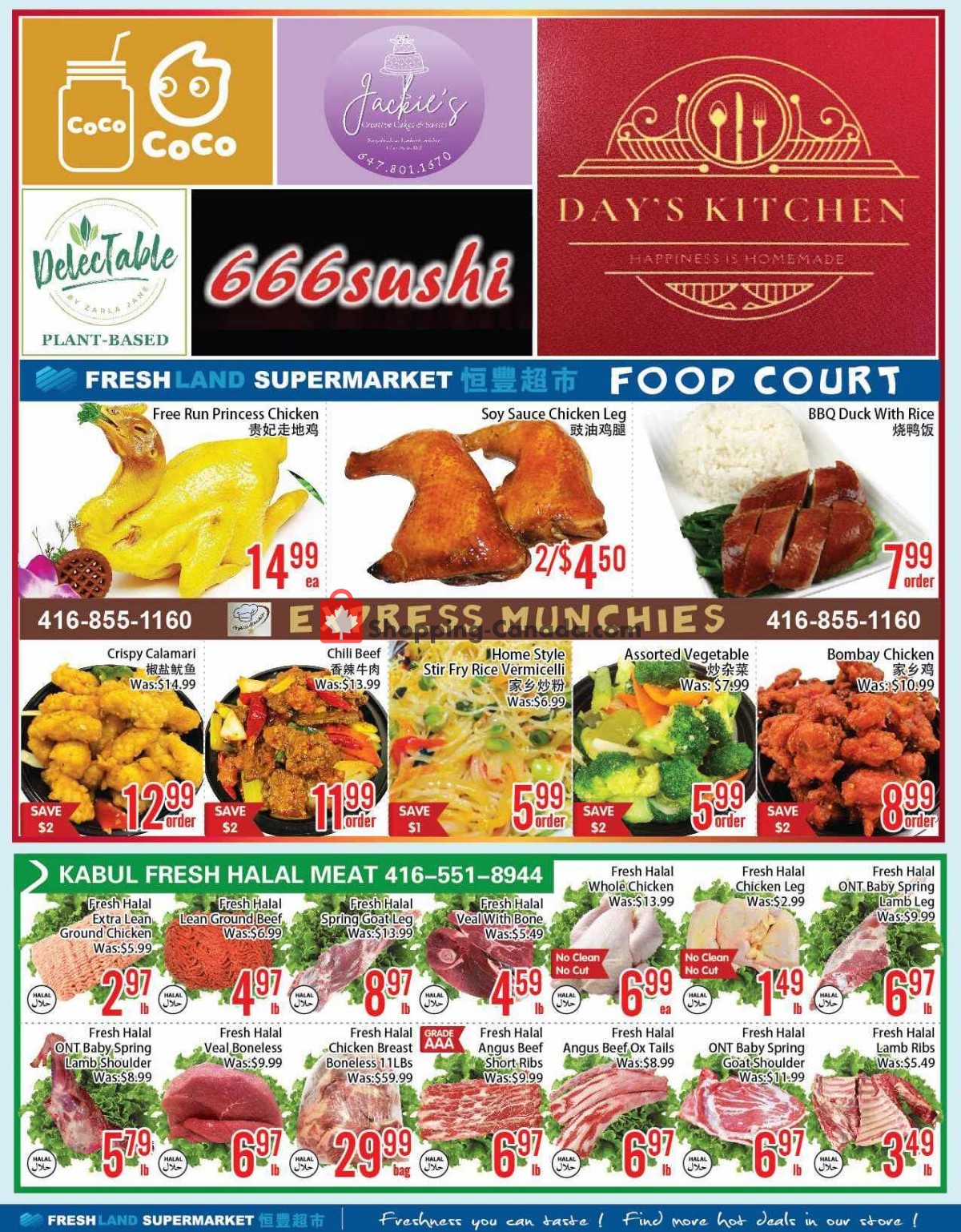 FreshLand Supermarket flyer from Friday September 29, 2023 to Thursday October 5, 2023 - page 3