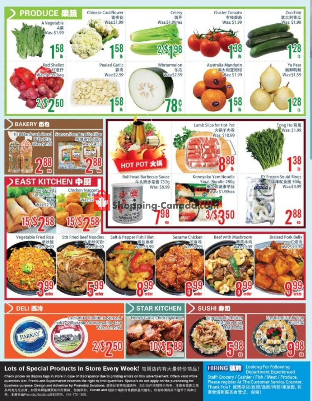 FreshLand Supermarket flyer from Friday October 16, 2020 to Thursday October 22, 2020 - page 2