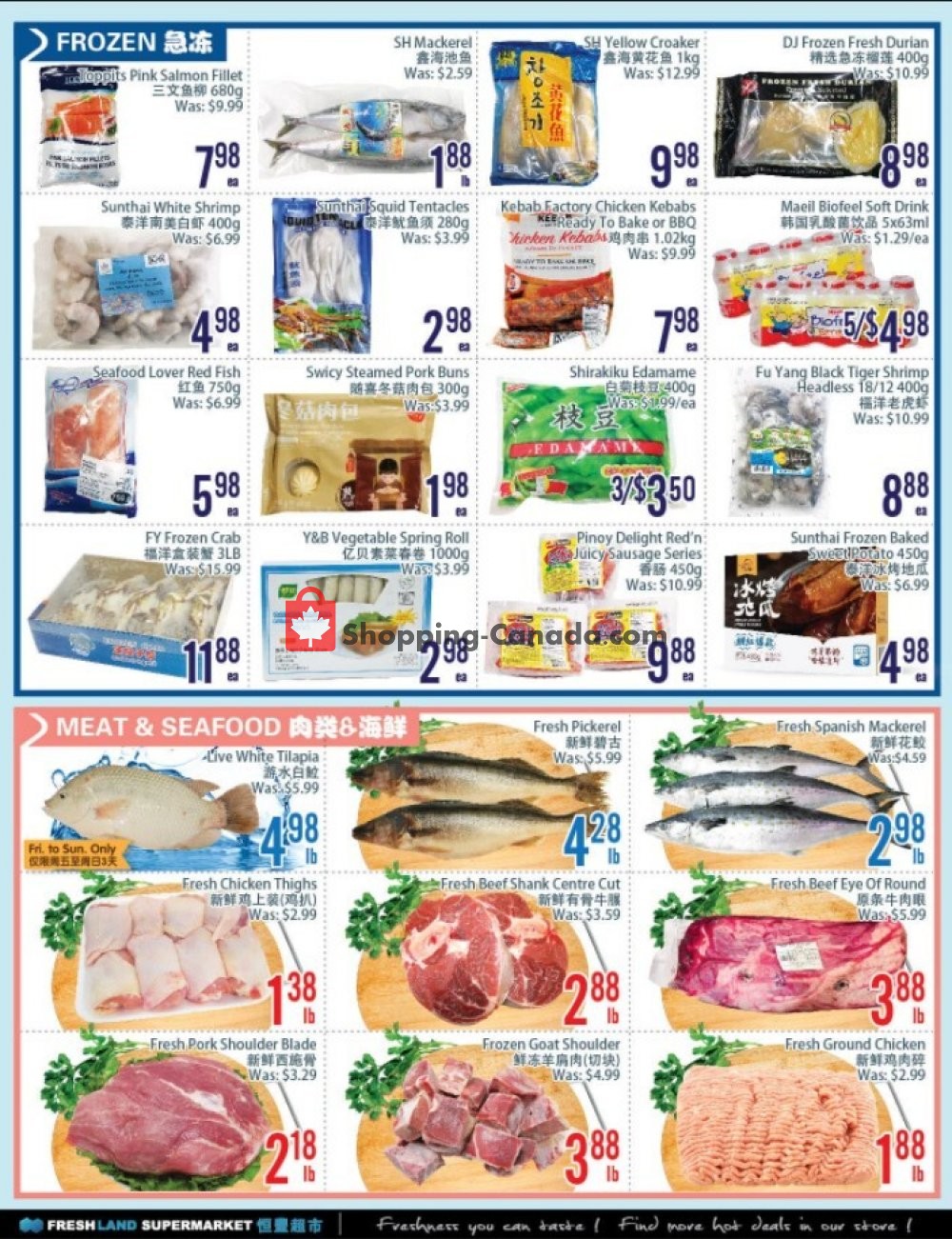 FreshLand Supermarket flyer from Friday October 16, 2020 to Thursday October 22, 2020 - page 3