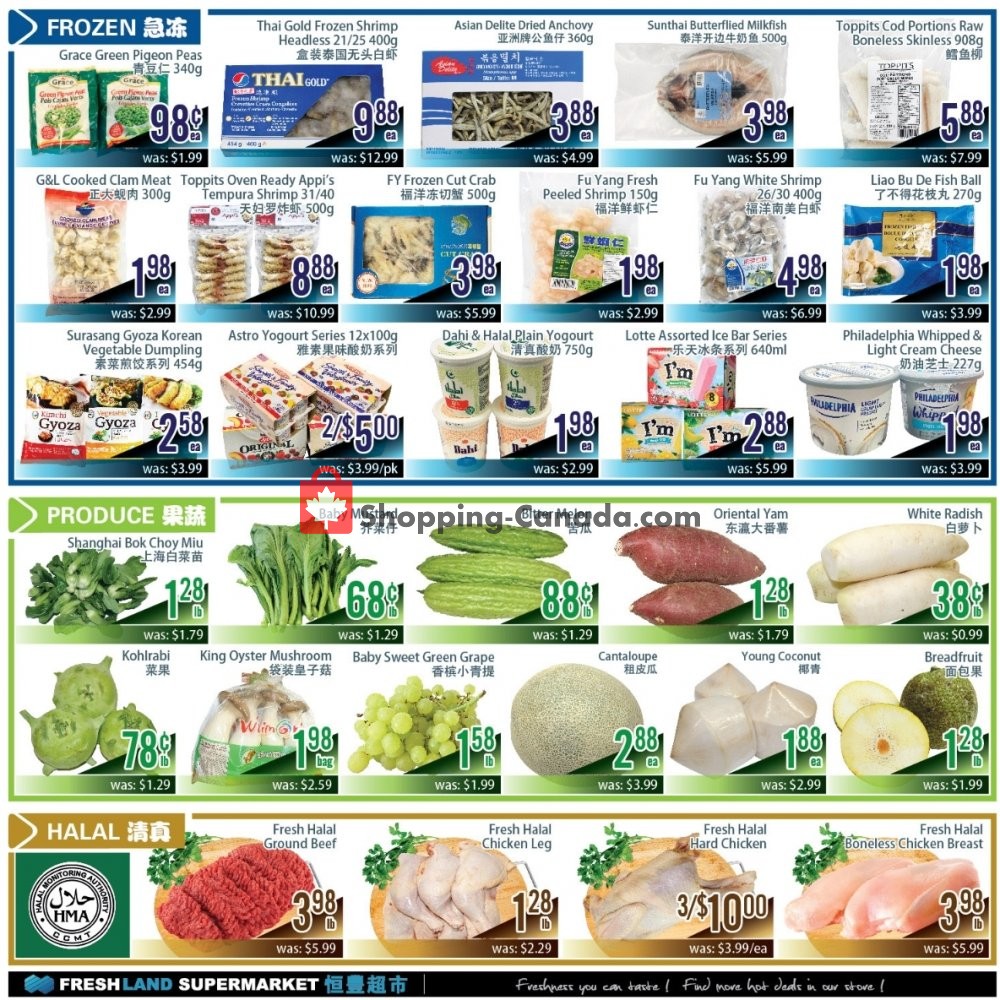 FreshLand Supermarket flyer from Friday October 4, 2019 to Thursday October 10, 2019 - page 3