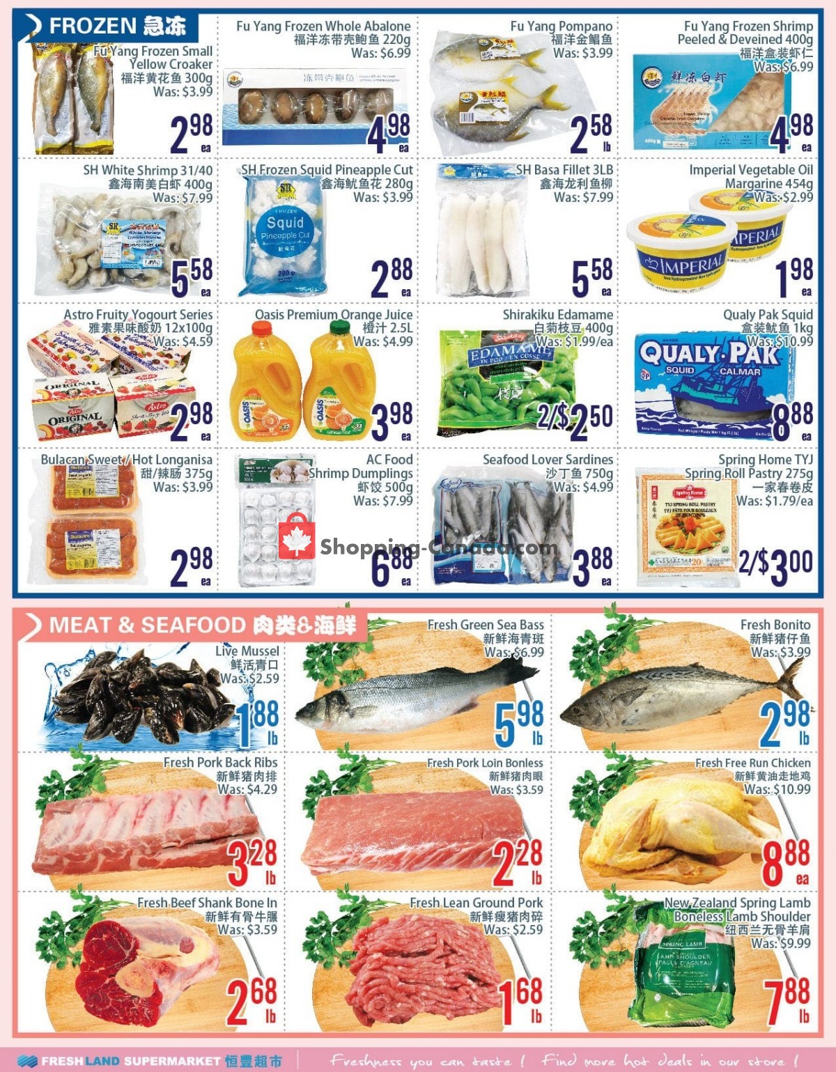 FreshLand Supermarket flyer from Friday July 16, 2021 to Thursday July 22, 2021 - page 3
