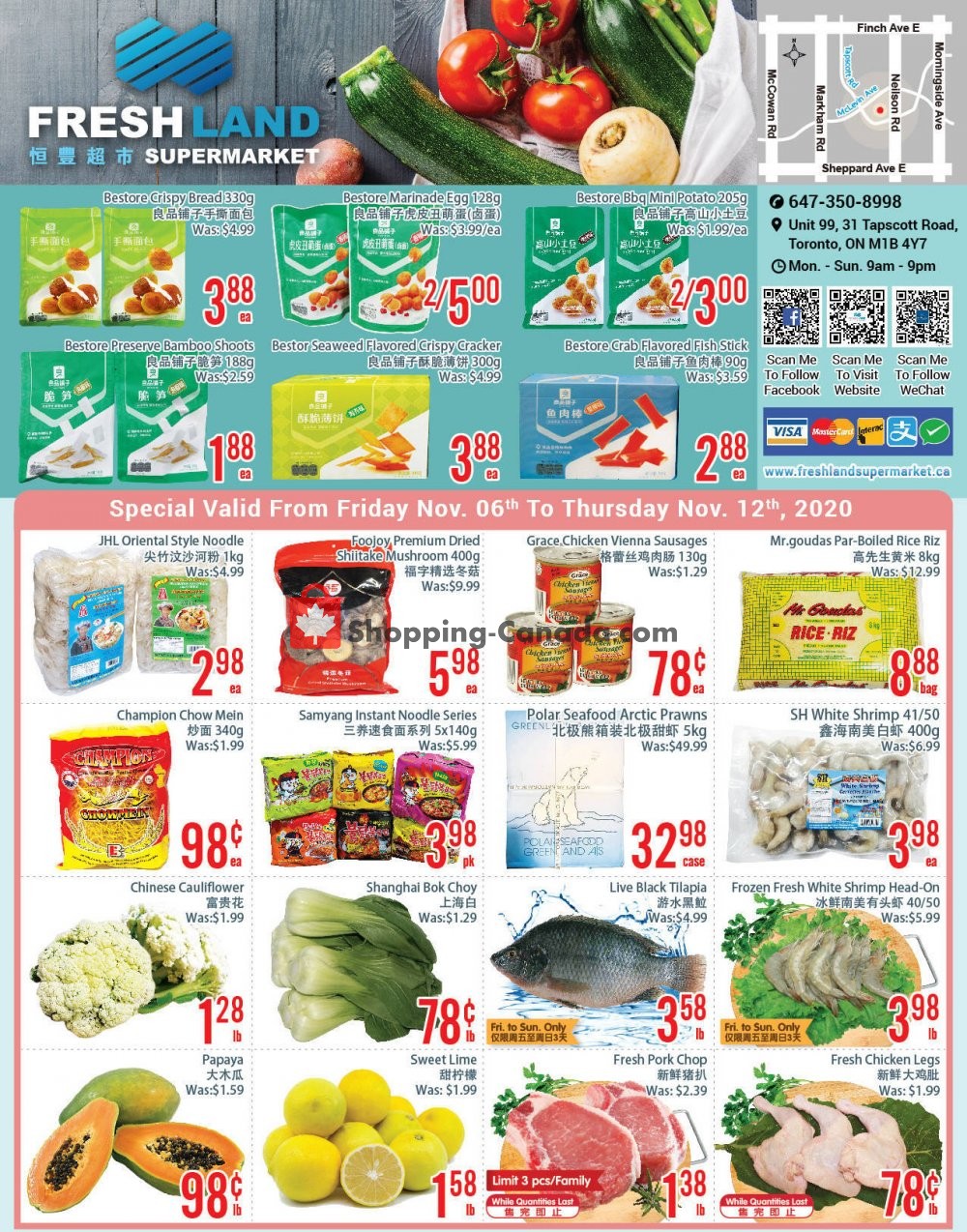FreshLand Supermarket Canada, flyer - (Hot Offers ...