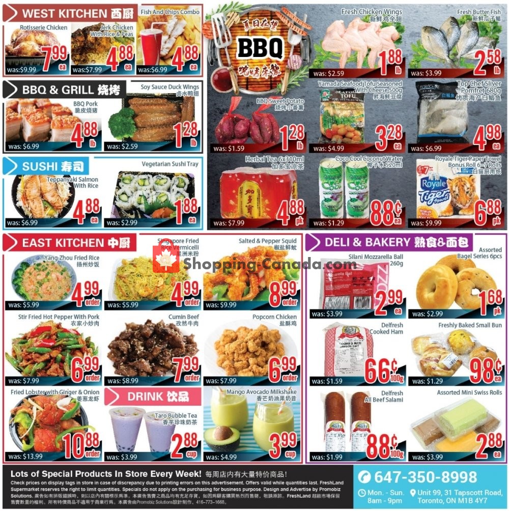 FreshLand Supermarket flyer from Friday August 9, 2019 to Thursday August 15, 2019 - page 2