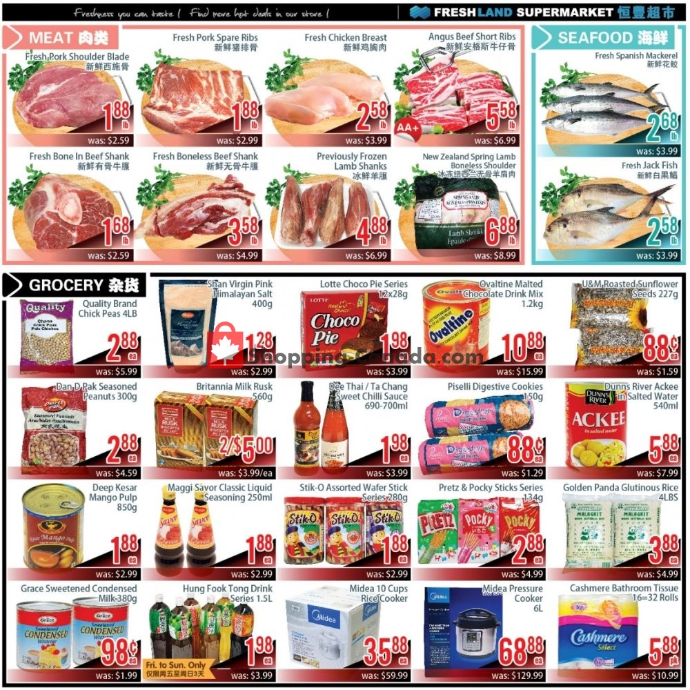 FreshLand Supermarket flyer from Friday August 9, 2019 to Thursday August 15, 2019 - page 4