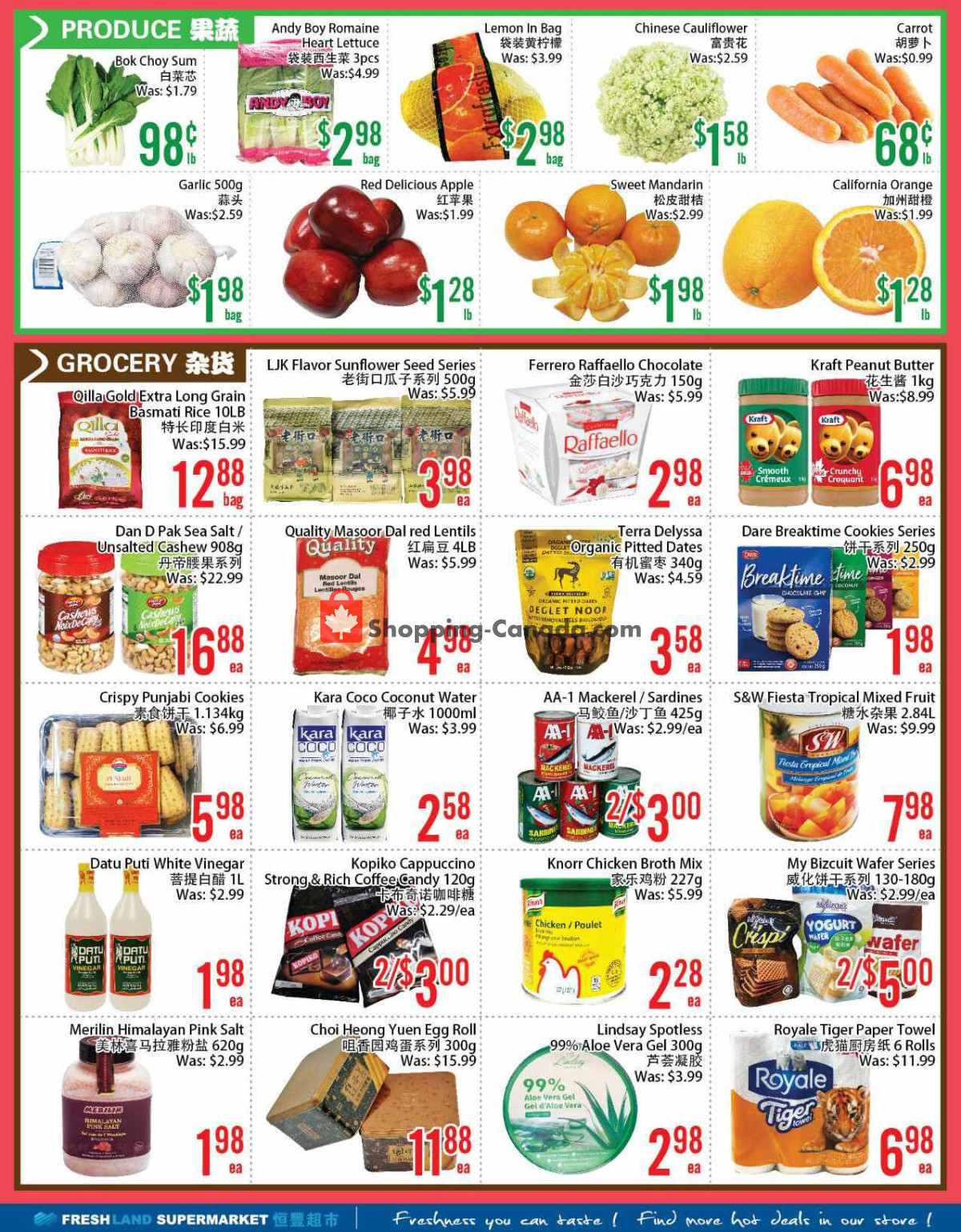FreshLand Supermarket flyer from Friday January 26, 2024 to Thursday February 1, 2024 - page 3