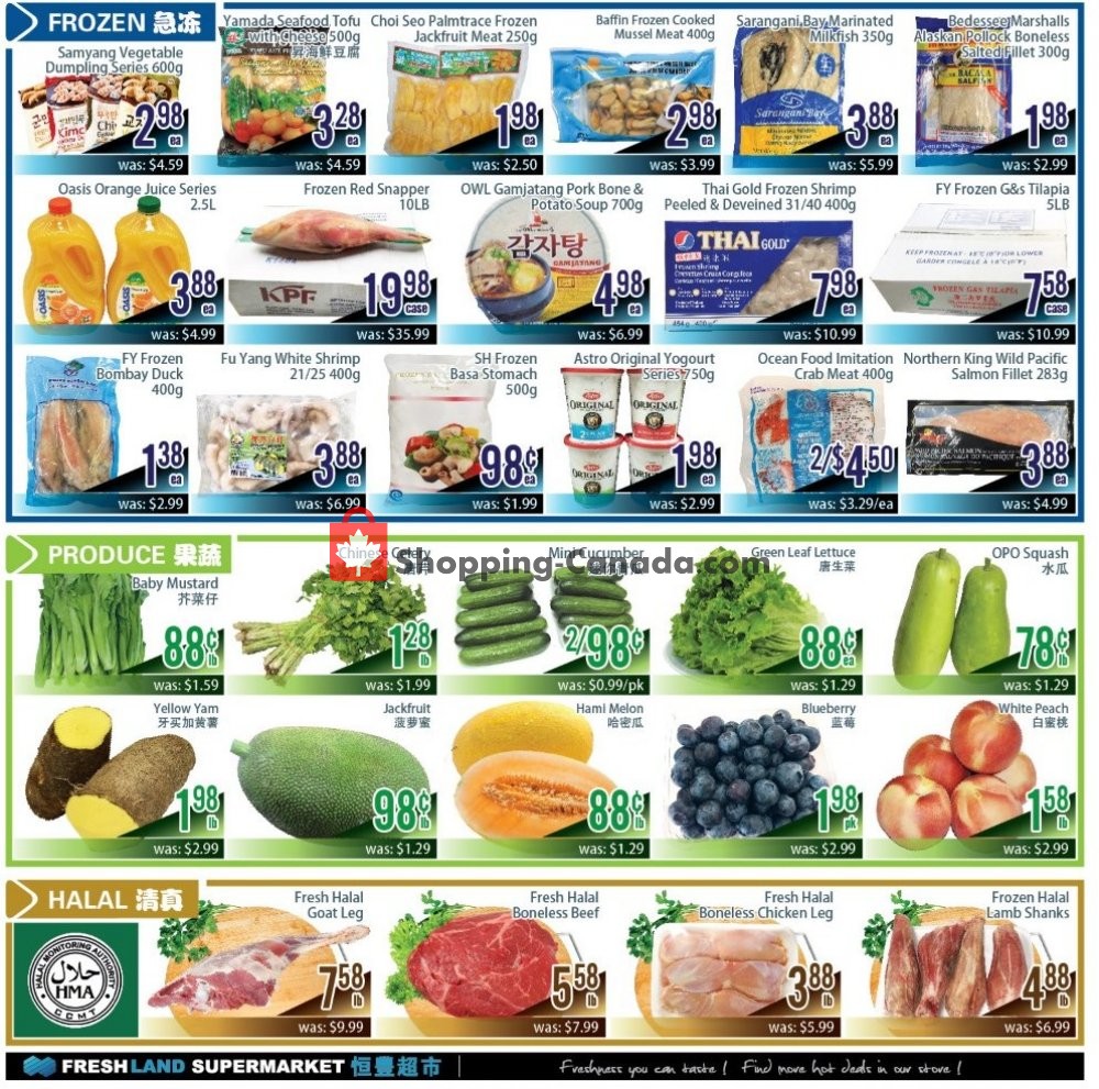 FreshLand Supermarket flyer from Friday July 19, 2019 to Thursday July 25, 2019 - page 3