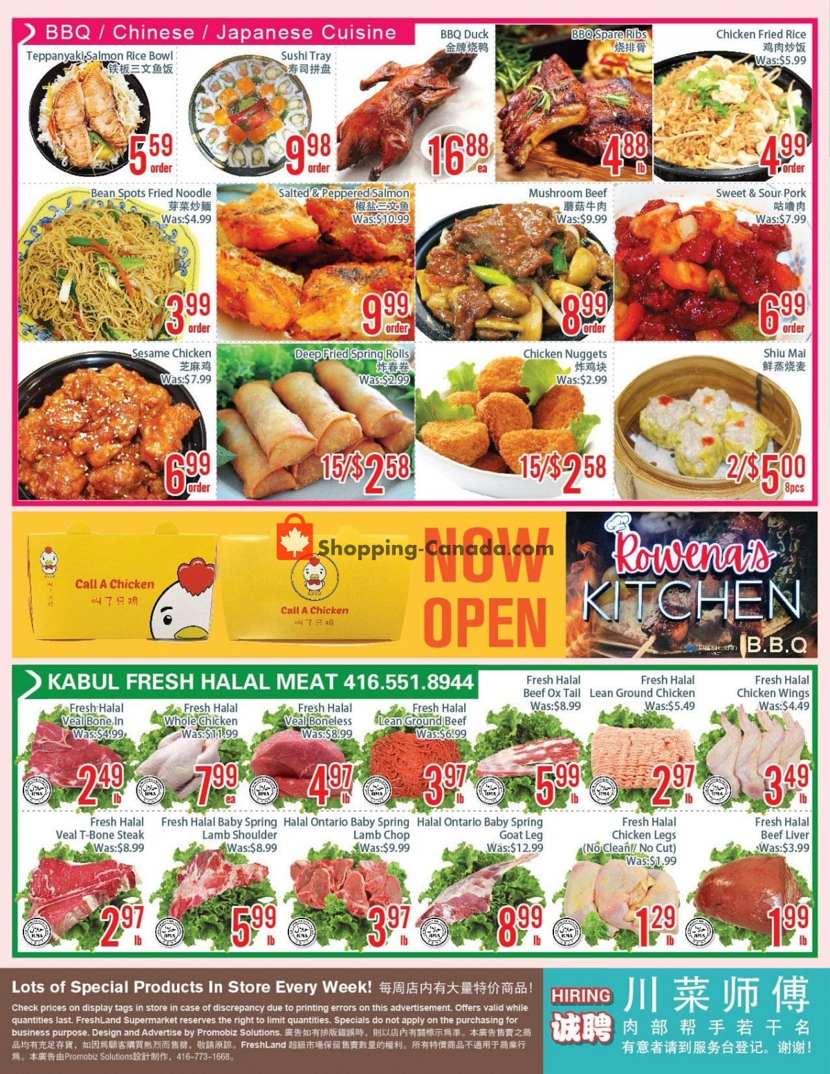 FreshLand Supermarket flyer from Friday June 4, 2021 to Thursday June 10, 2021 - page 1