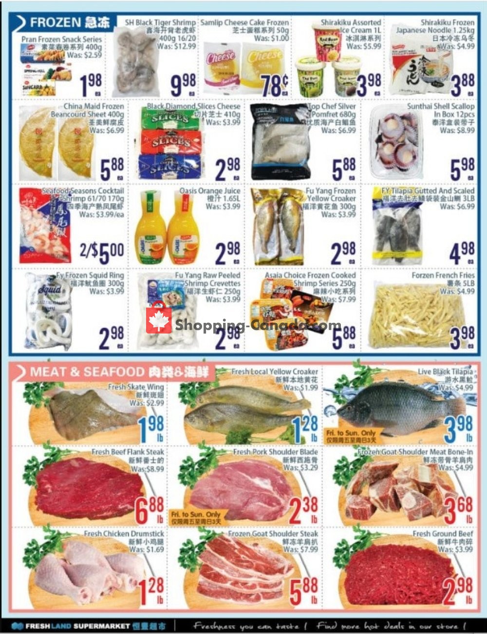 FreshLand Supermarket flyer from Friday May 29, 2020 to Thursday June 4, 2020 - page 3