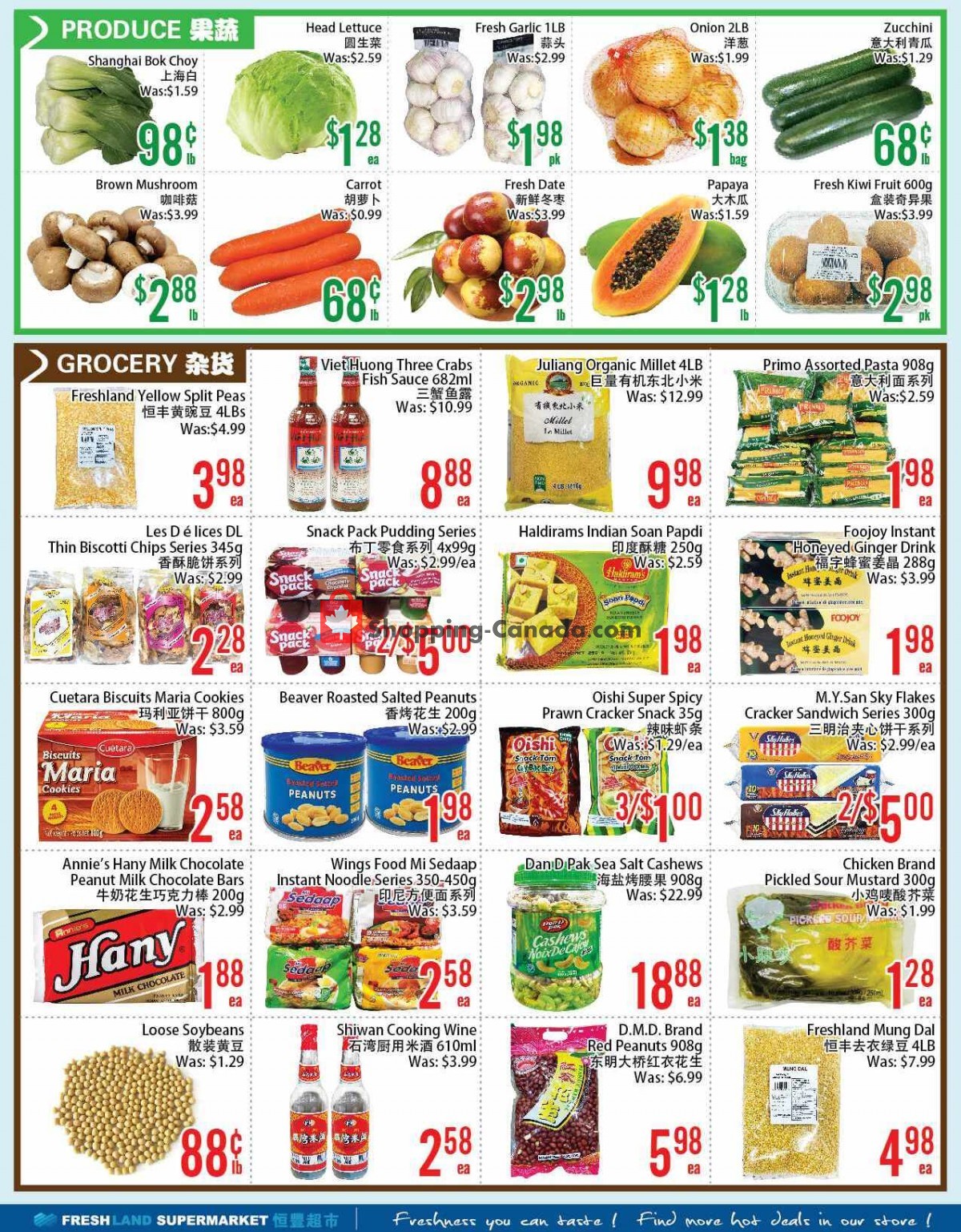 FreshLand Supermarket flyer from Friday November 3, 2023 to Thursday November 9, 2023 - page 3