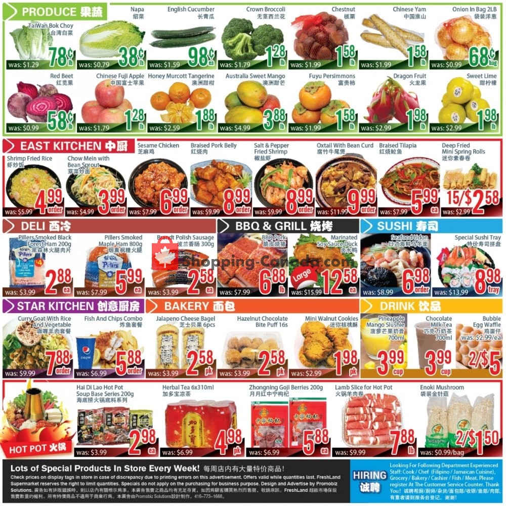 FreshLand Supermarket flyer from Friday November 8, 2019 to Thursday November 14, 2019 - page 2