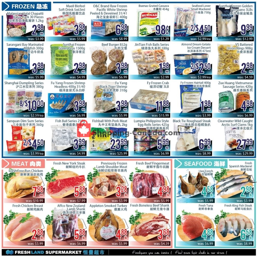 FreshLand Supermarket flyer from Friday November 8, 2019 to Thursday November 14, 2019 - page 3