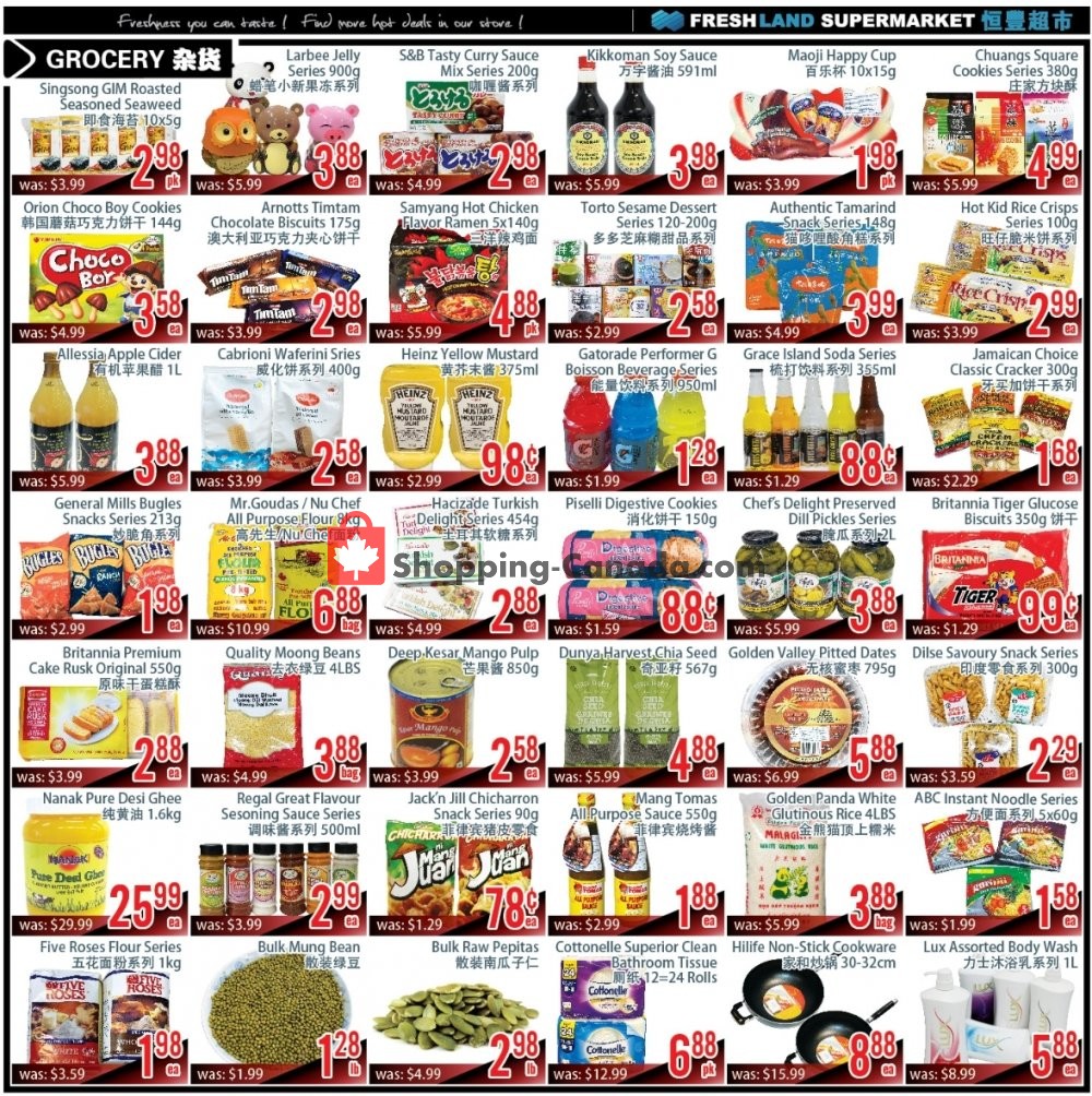 FreshLand Supermarket flyer from Friday November 8, 2019 to Thursday November 14, 2019 - page 4