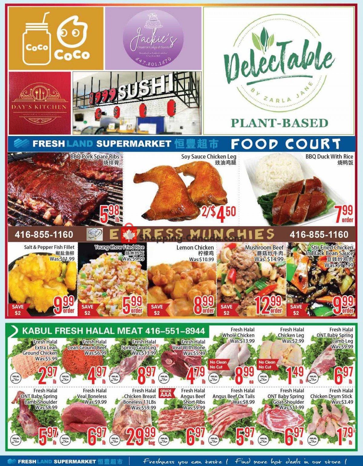 FreshLand Supermarket flyer from Friday November 17, 2023 to Thursday November 23, 2023 - page 2