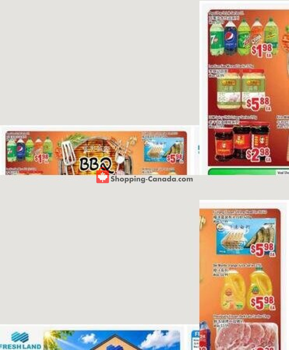 FreshLand Supermarket flyer from Friday August 14, 2026 to Thursday August 20, 2026 - page 1