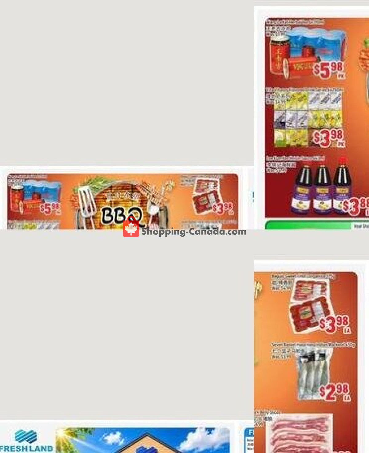 FreshLand Supermarket flyer from Friday August 21, 2026 to Thursday August 27, 2026 - page 1