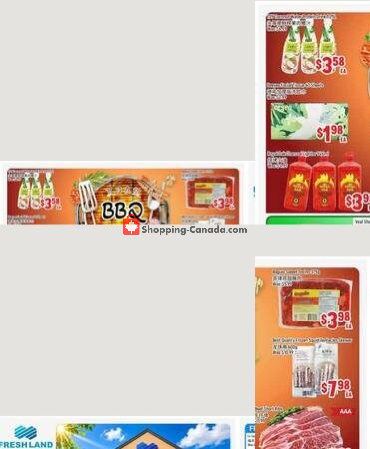 FreshLand Supermarket flyer from Friday August 7, 2026 to Thursday August 13, 2026 - page 1