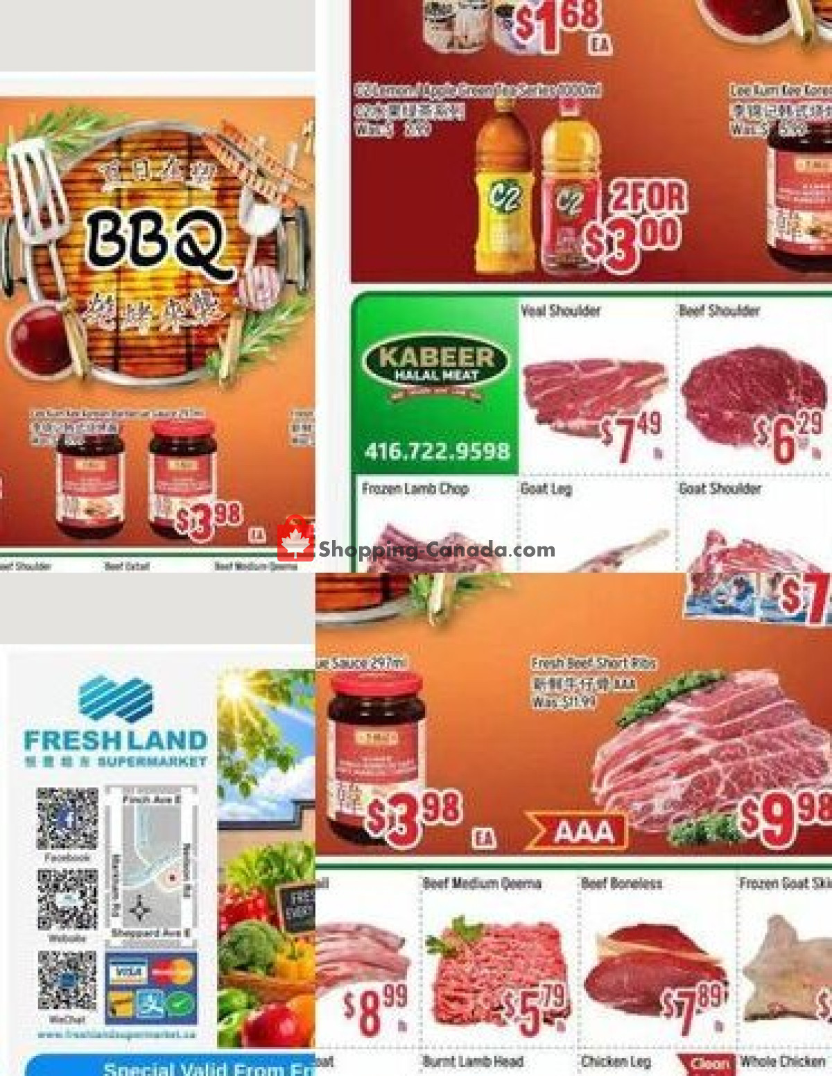 FreshLand Supermarket flyer from Friday July 10, 2026 to Thursday July 16, 2026 - page 2