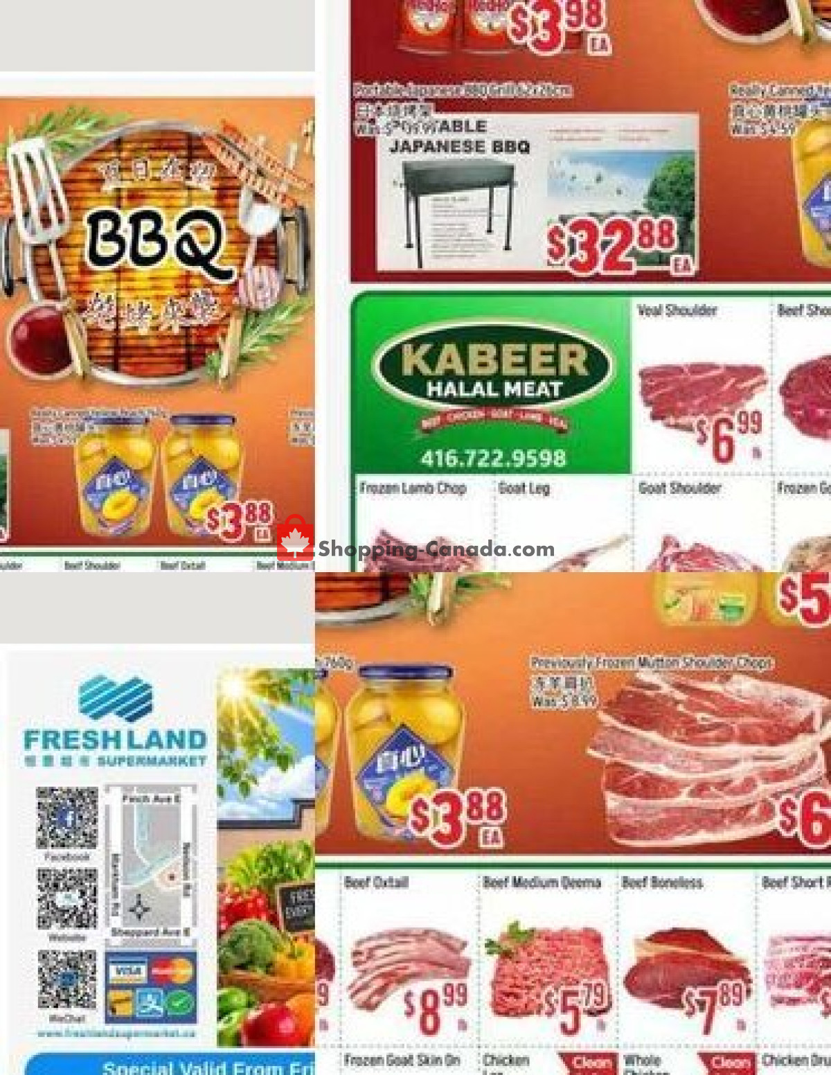 FreshLand Supermarket flyer from Friday July 17, 2026 to Thursday July 23, 2026 - page 2