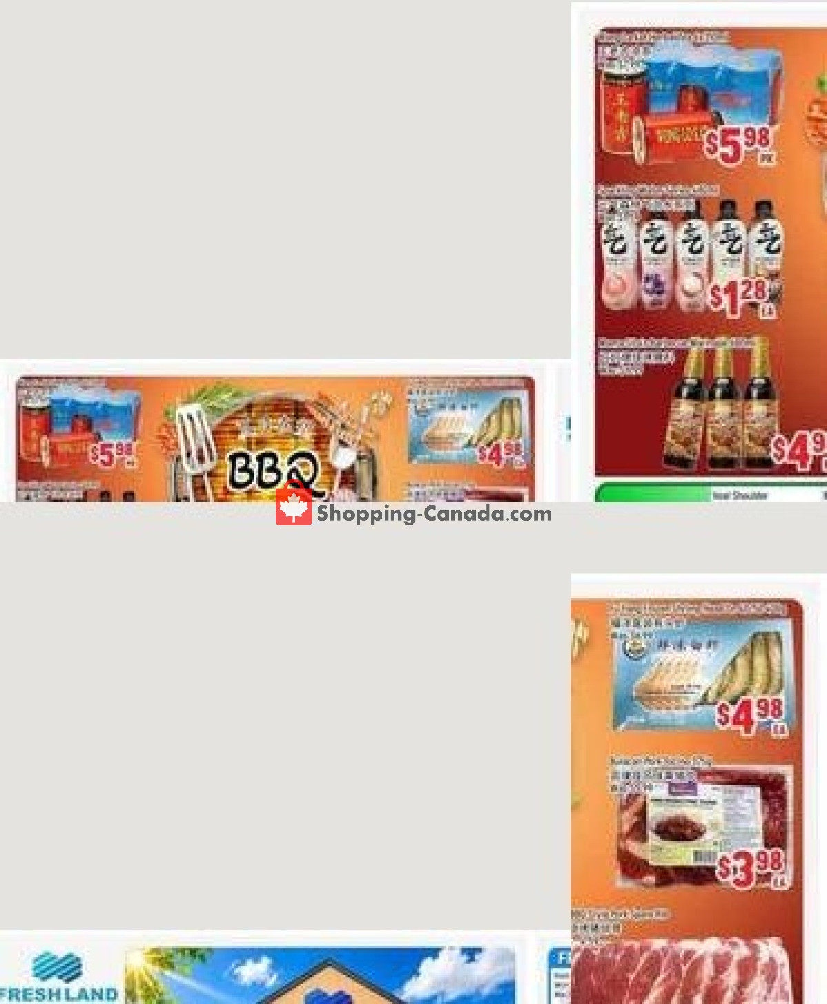 FreshLand Supermarket flyer from Friday July 3, 2026 to Thursday July 9, 2026 - page 1