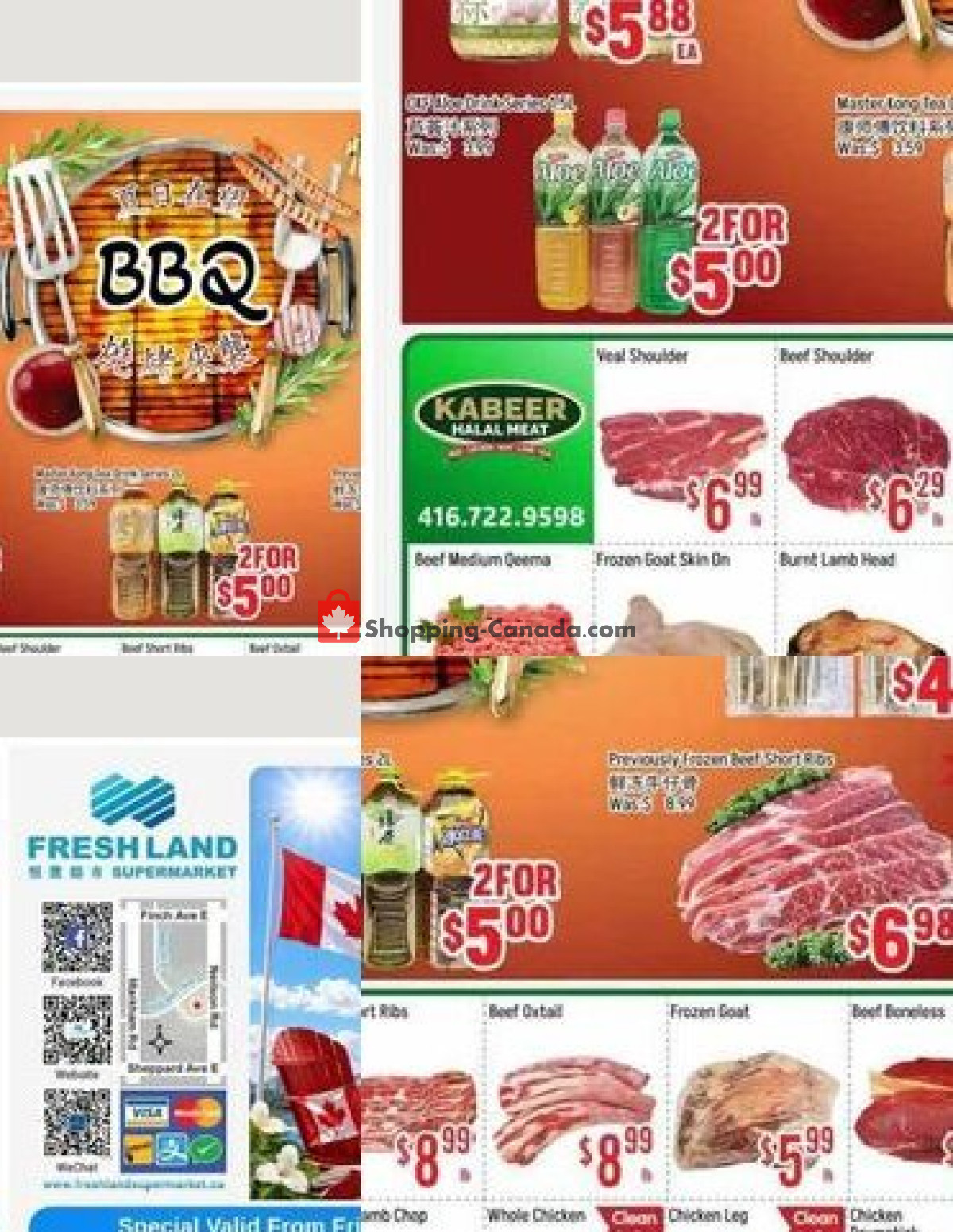 FreshLand Supermarket flyer from Friday June 26, 2026 to Thursday July 2, 2026 - page 2