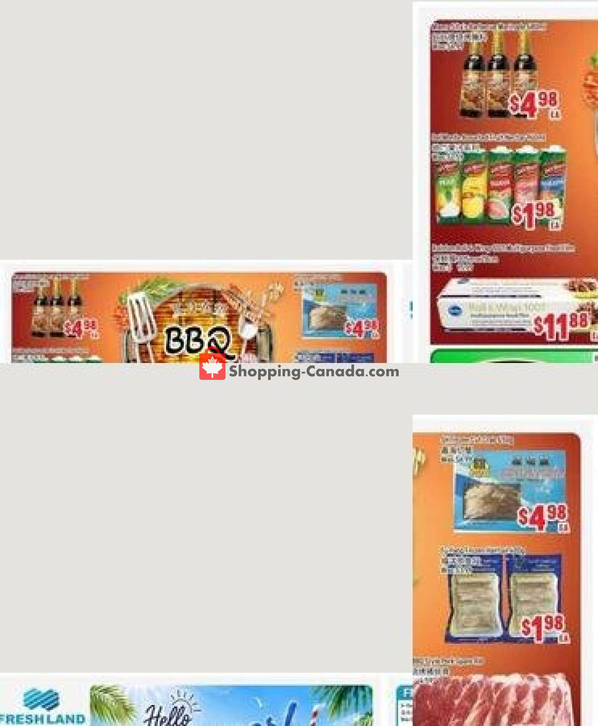FreshLand Supermarket flyer from Friday May 29, 2026 to Thursday June 4, 2026 - page 1